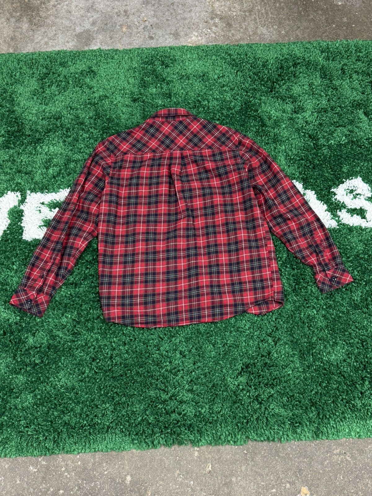 Carhartt Wip Carhartt WIP Huffman Shirt Red Plaid Flannel W.I.P 90s Size US M / EU 48-50 / 2 - 5 Thumbnail