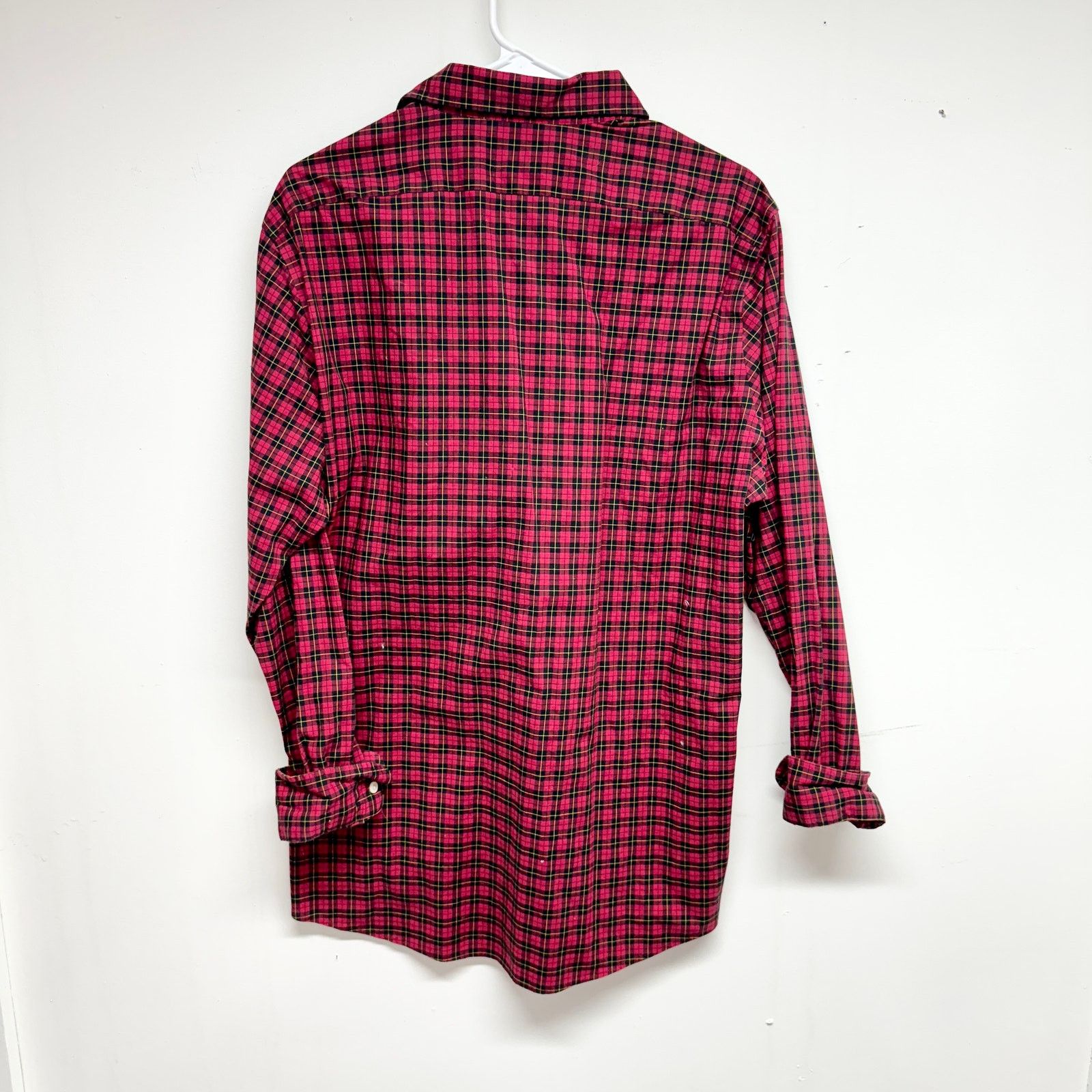 Ralph Lauren RALPH LAUREN Plaid Flannel L/S Shirt Black Label sz 16.5 Size US L / EU 52-54 / 3 - 3 Thumbnail