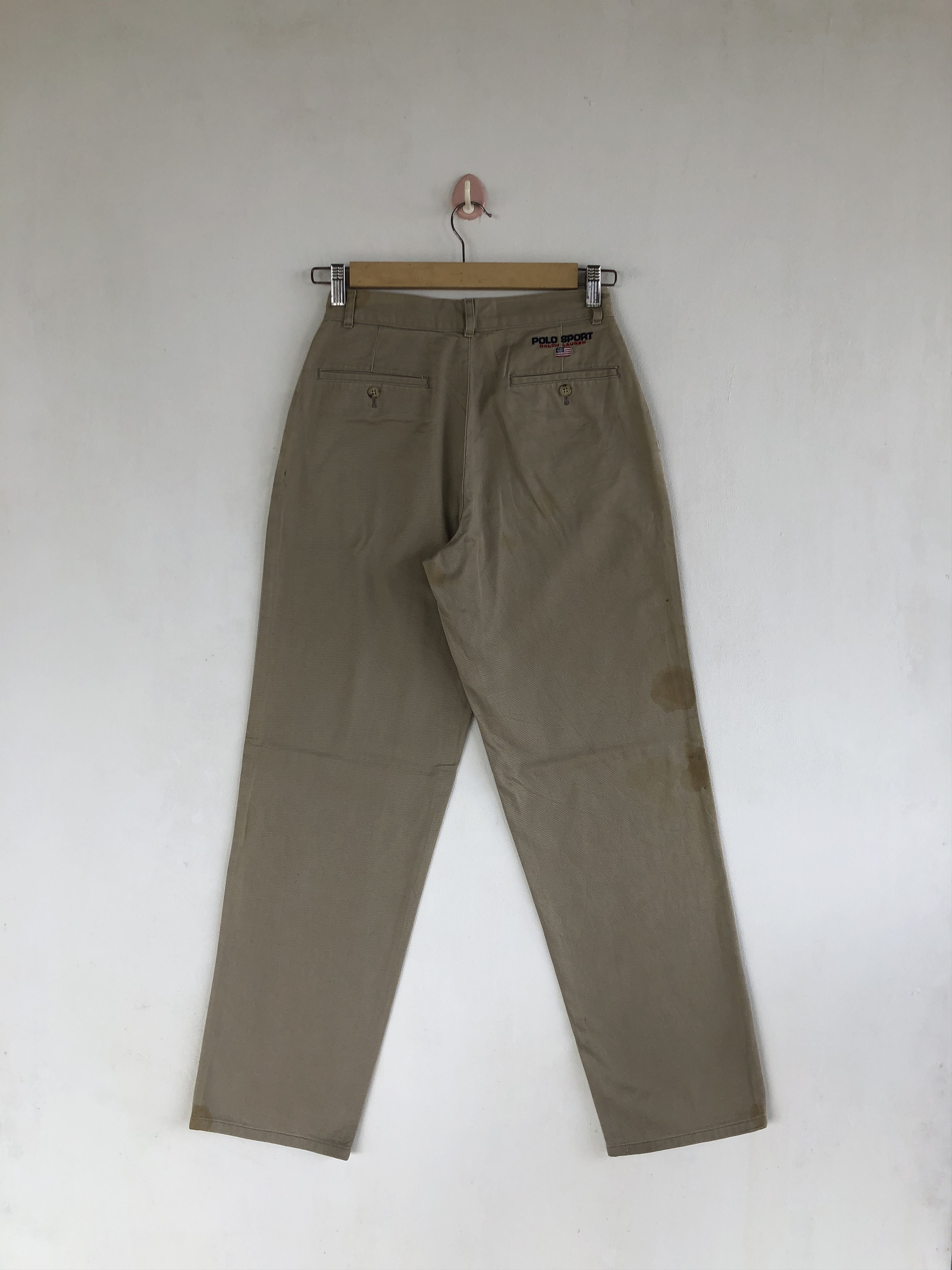 Japanese Brand Vintage Polo Ralph Lauren Trousers Japanese Casual Trousers Size 24" / US 00 / IT 34 - 2 Thumbnail