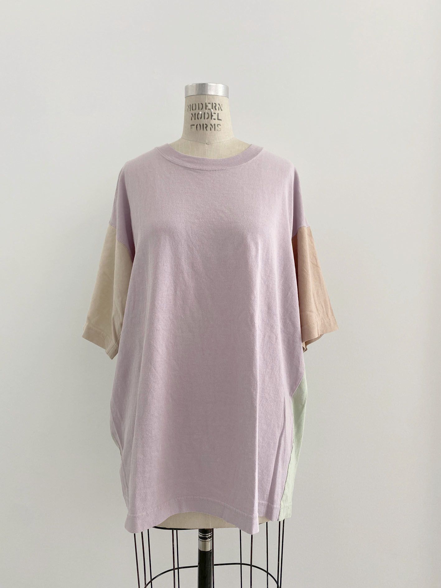 Japanese Brand ts(s) Japan pastel color color block shirt Size US XL / EU 56 / 4 - 2 Thumbnail