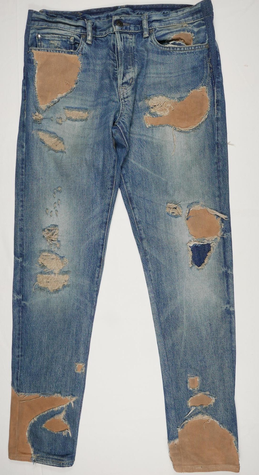 Denim & Supply Ralph Lauren Ralph Lauren Denim & Supply Jeans Pants Distressed 31/34 Size US 31 - 1 Thumbnail