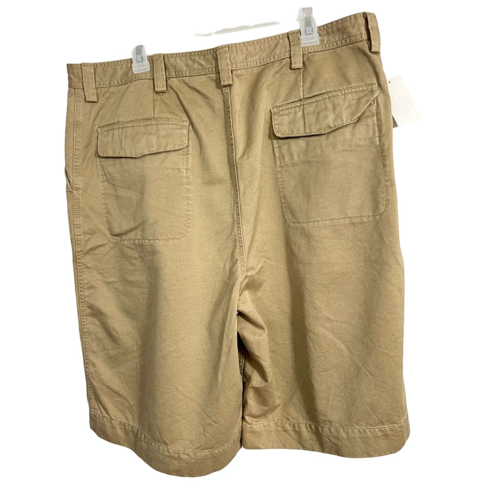 Gap NWT Mens GAP Essential FLEX Khaki Short 10” Cotton Twill 38 Size US 38 / EU 54 - 2 Thumbnail