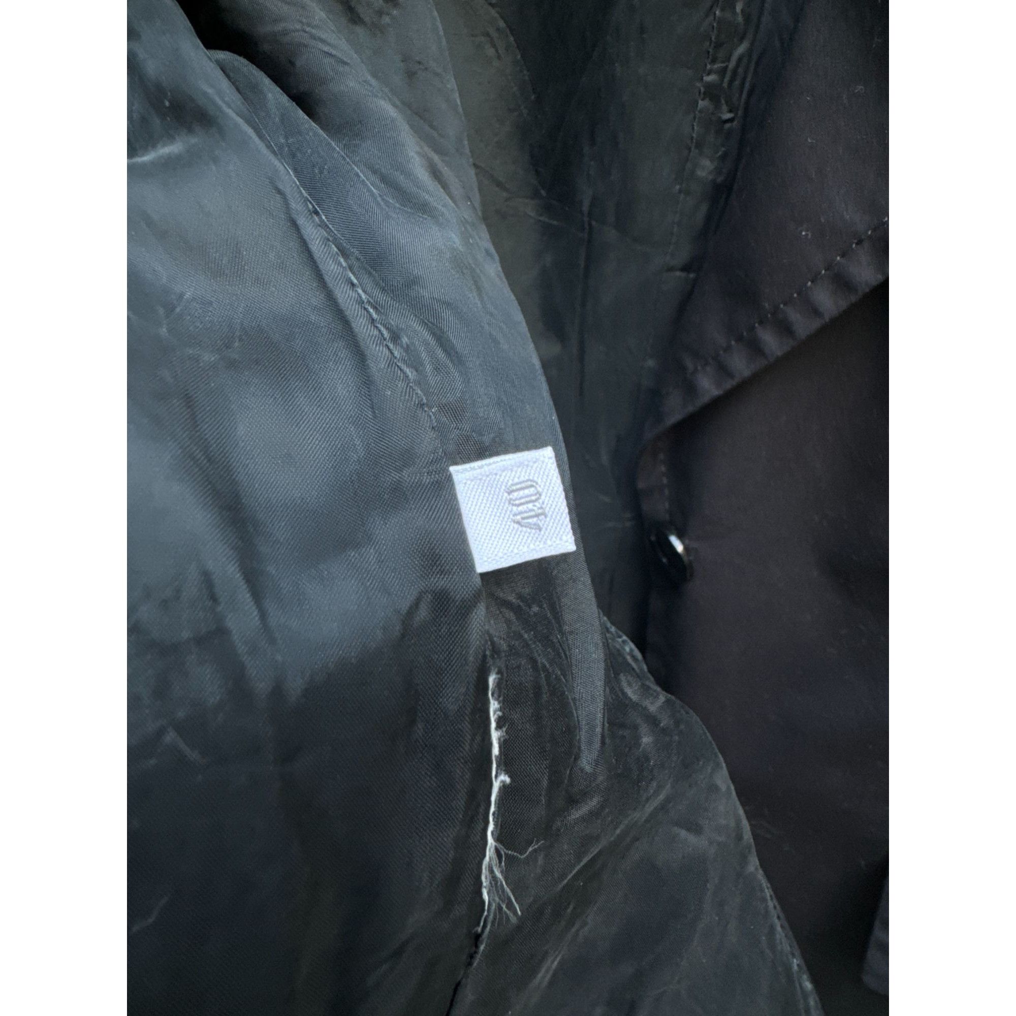 Miu Miu Black Cotton Blazer Jacket Size XS / US 0-2 / IT 36-38 - 7 Thumbnail