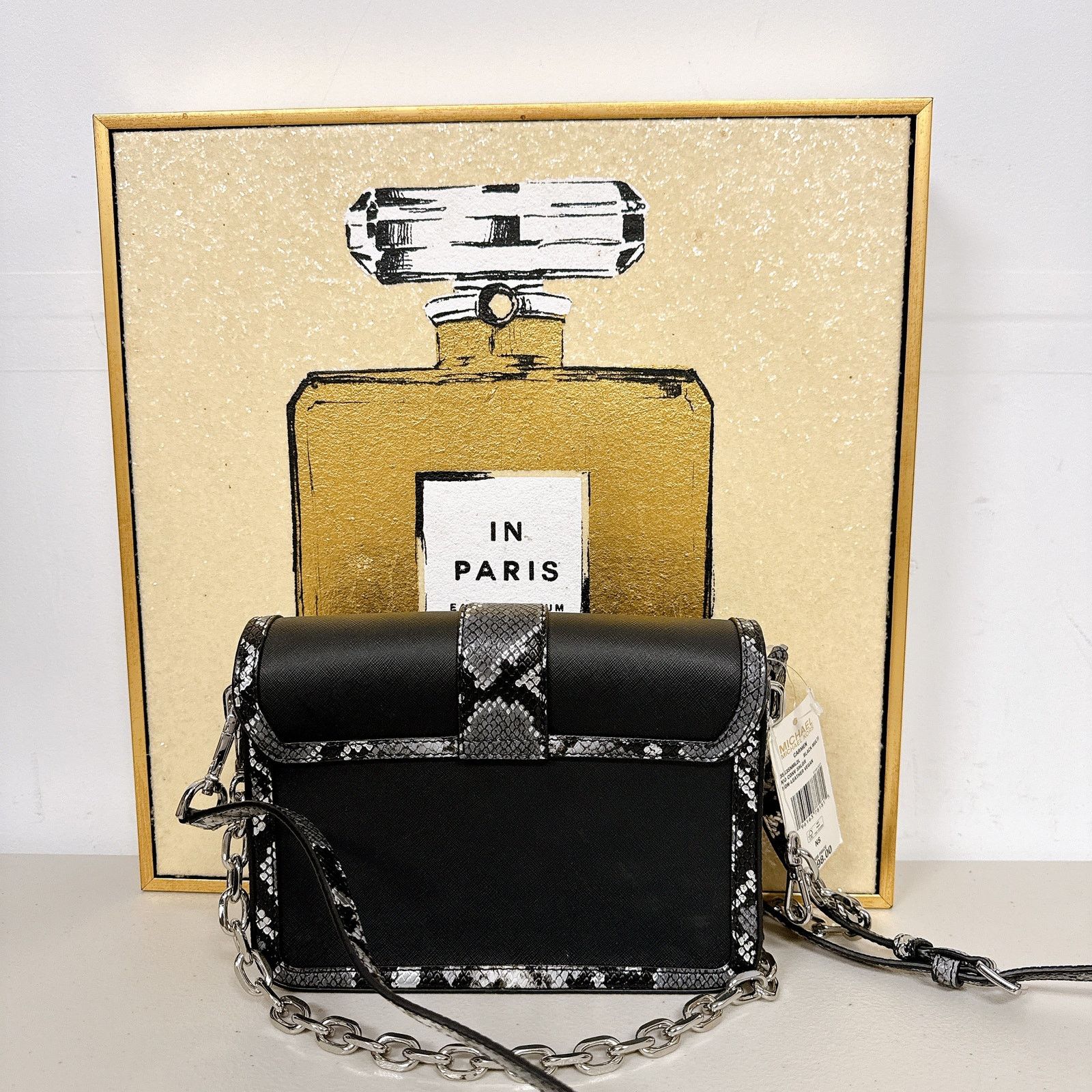 Michael Kors MICHAEL KORS 35S3SNML2L CARMEN MEDIUM FLAP SHOULDER Size ONE SIZE - 3 Thumbnail