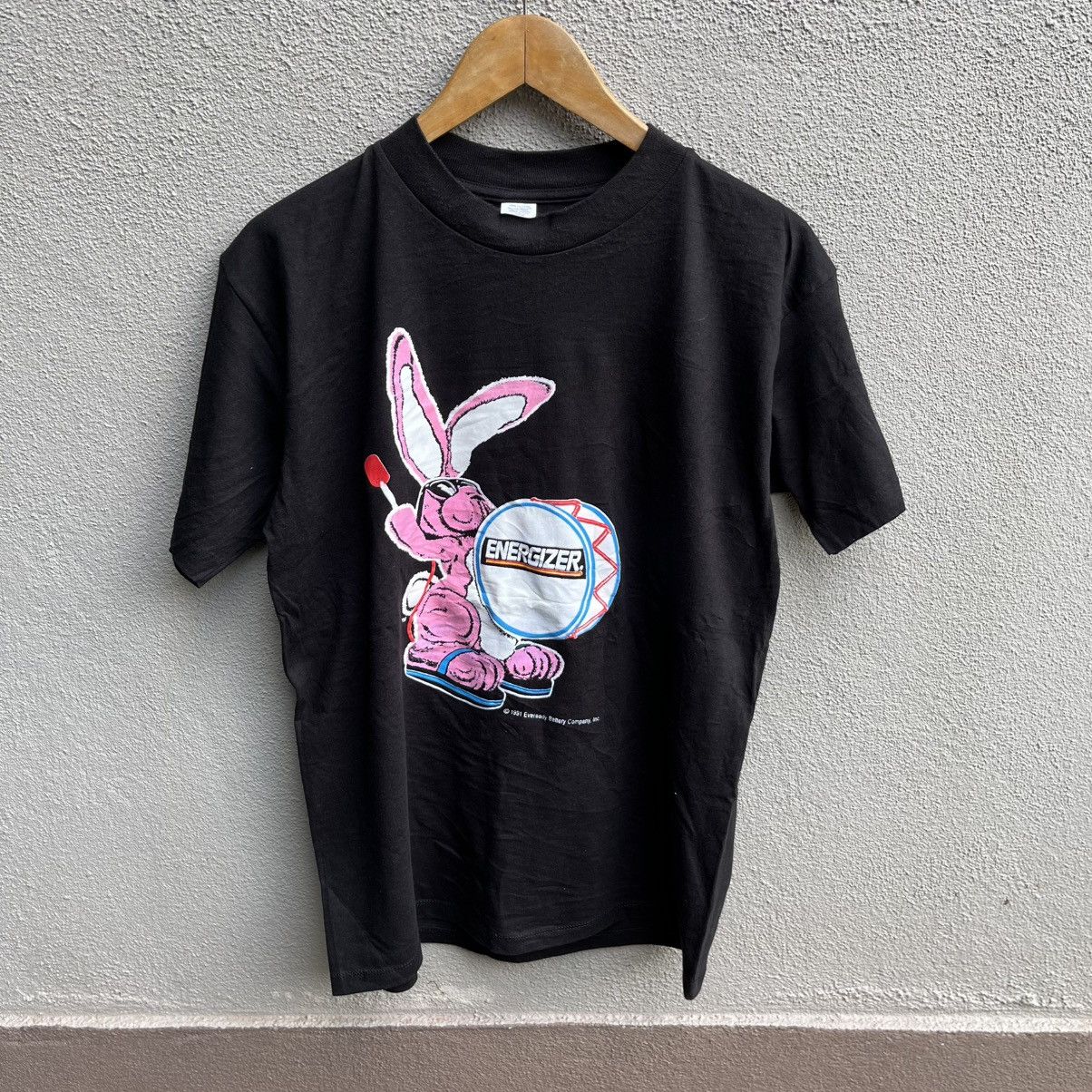 Vintage Vintage 90s ENERGIZER battery promo tee Size US L / EU 52-54 / 3 - 1 Thumbnail
