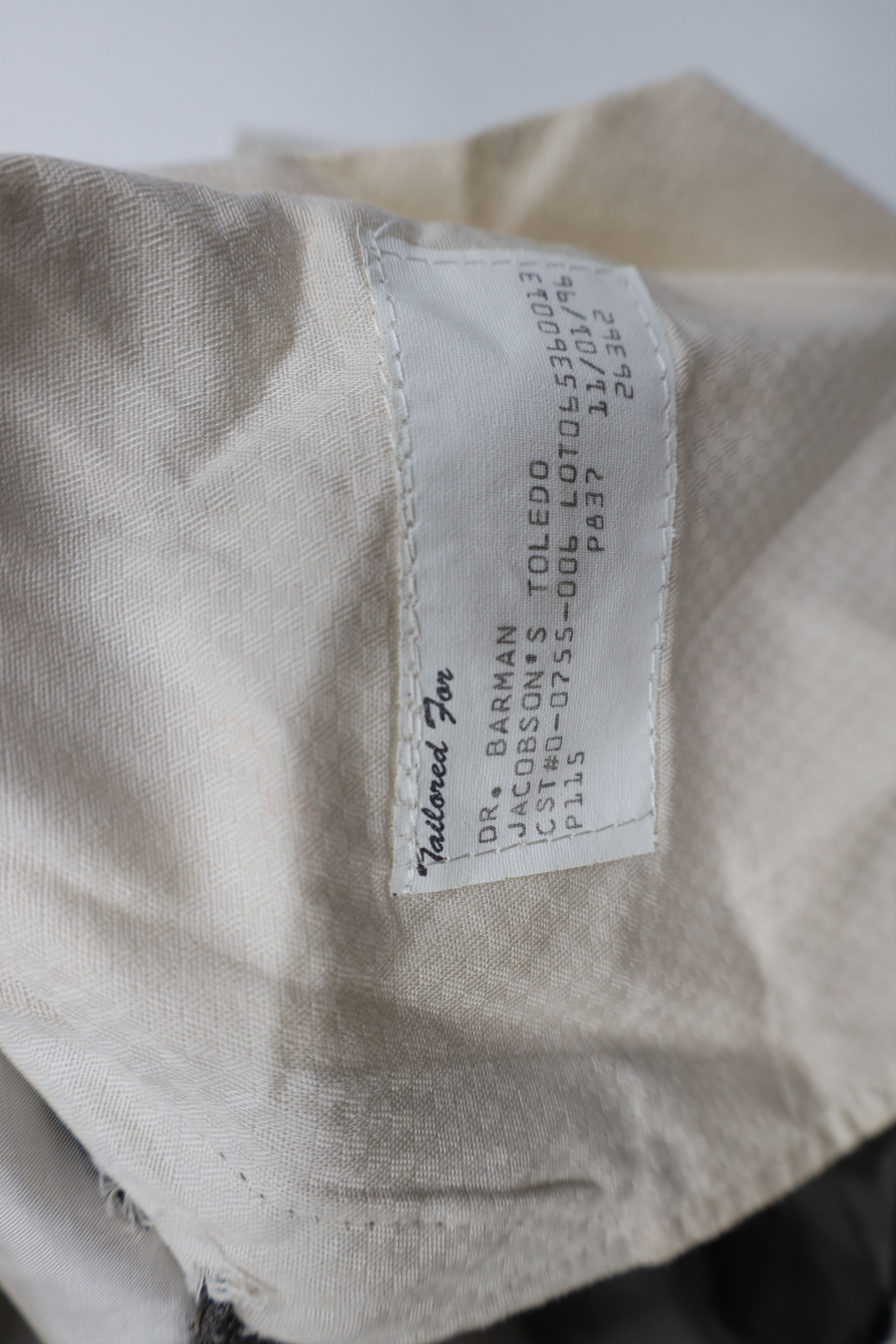 Hickey Freeman Vintage 90s Hickey Freeman Wide Leg Chino Pants Gray Check Size US 40 / EU 56 - 10 Thumbnail