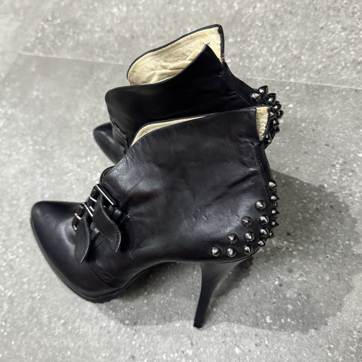 Alexander McQueen Alexander Mcqueen Leather Studded Heels Ankle Boot Size US 8 / IT 38 - 6 Thumbnail