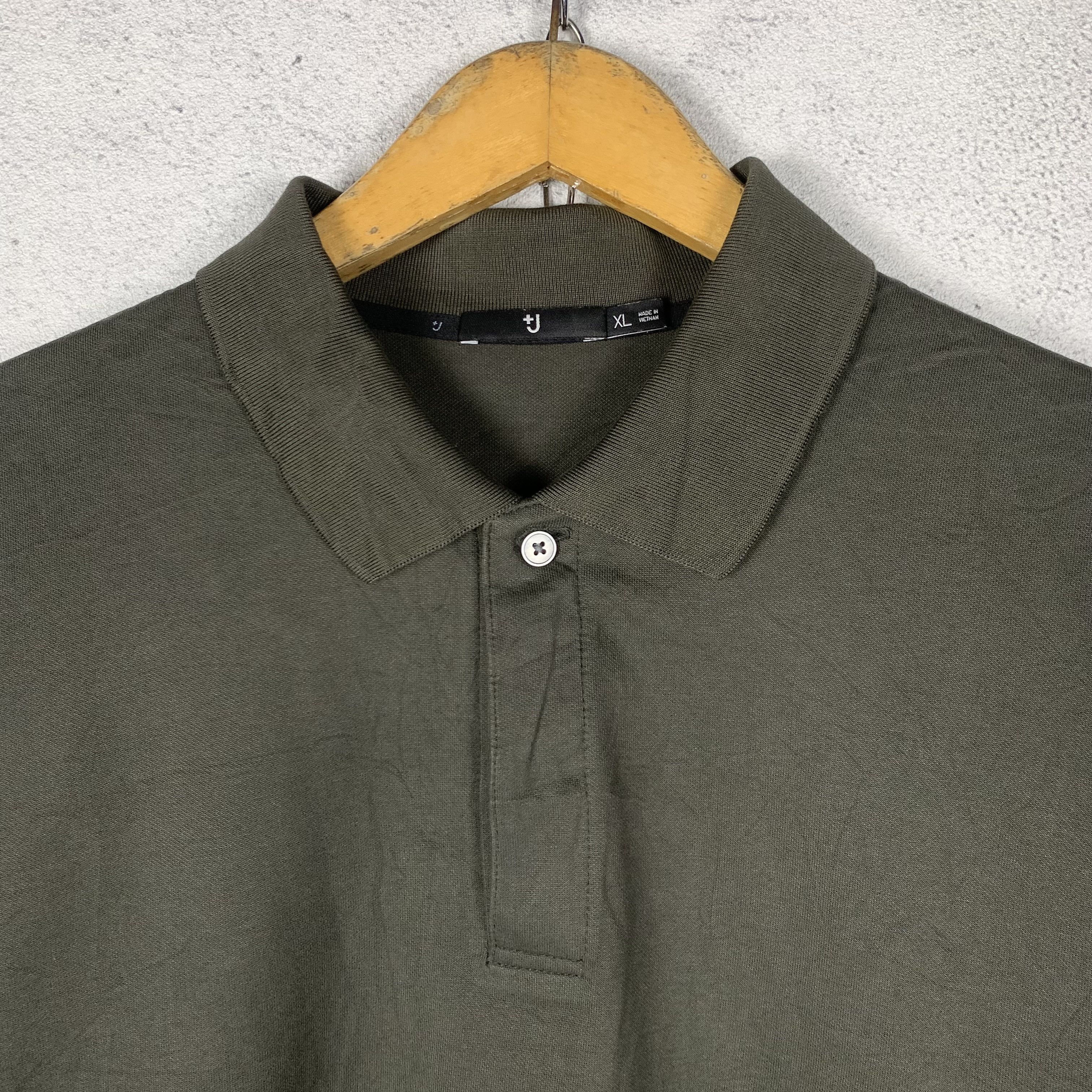 Jil Sander × Uniqlo J+ Uniqlo Jil Sander Polo Shirt Size US XL / EU 56 / 4 - 2 Thumbnail
