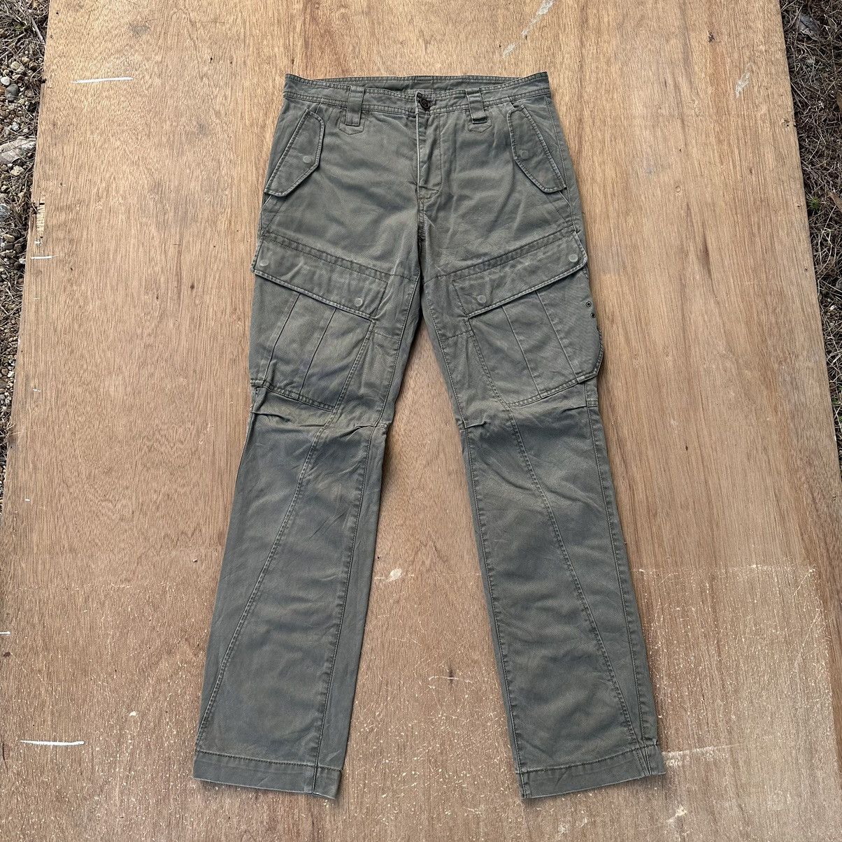 image of Avant Garde x Miharayasuhiro 291295=Homme Japan Cargo Pants Inspired Miharayasuhiro in Brown (Size 