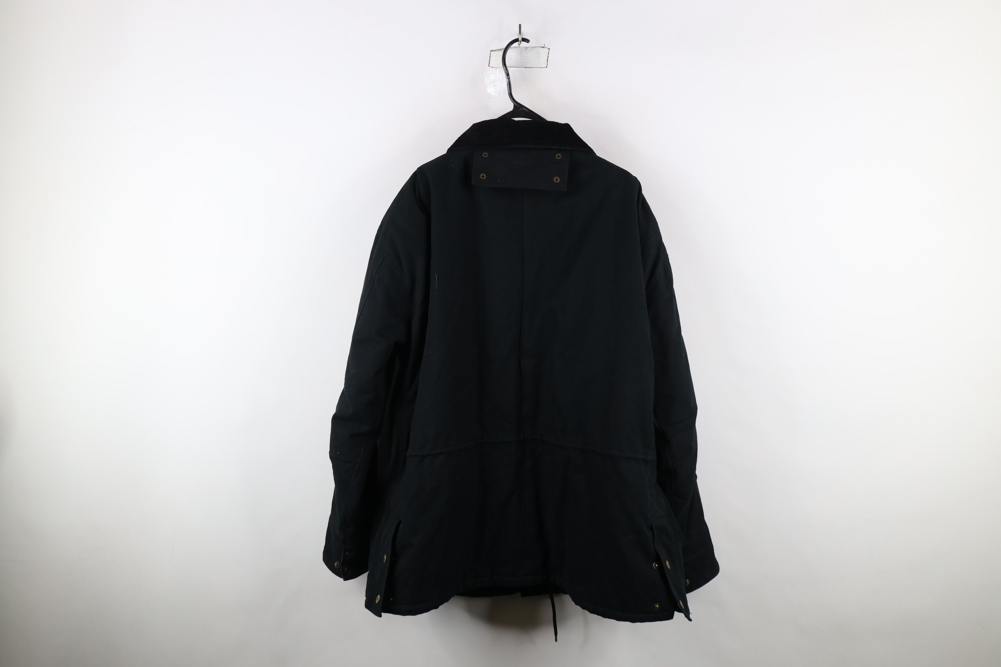 Vintage Vintage Y2K Streetwear Lined Canvas Chore Barn Jacket Black Size US XL / EU 56 / 4 - 13 Thumbnail