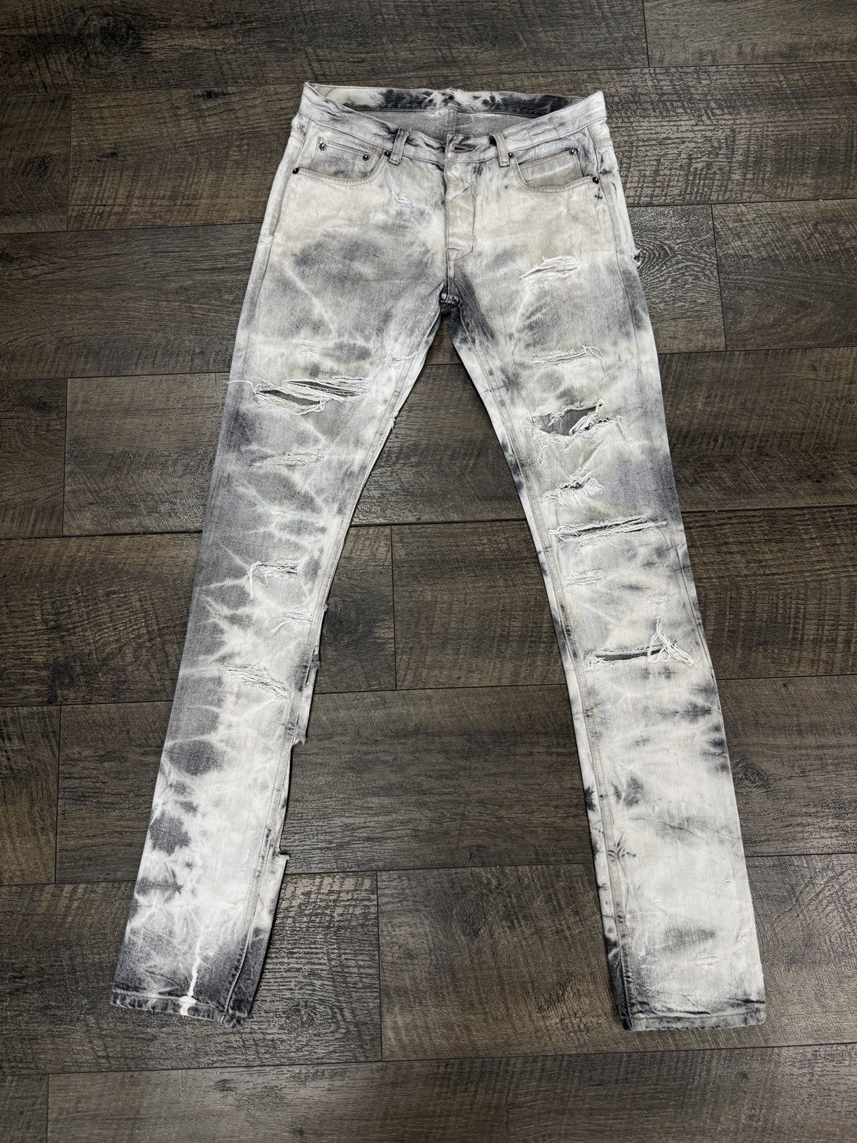 Rick Owens × Rick Owens Drkshdw SS22 Rick Owens DRKSHDW White