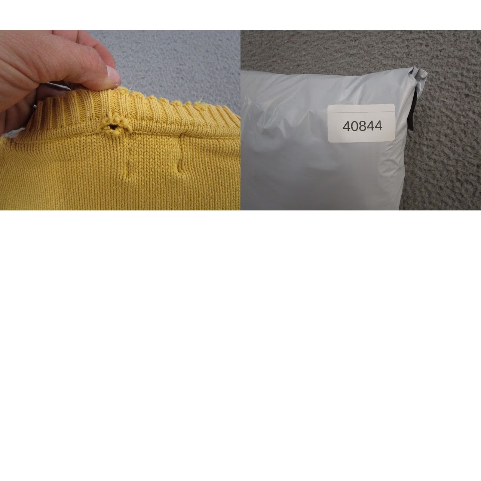 Gap VINTAGE Gap Yellow Heavy Knit Front Pocket Sweater Pullover Size L Womens Pullover Winter Fall Spring Knit Pocket Front Yellow Gap Size L Size L / US 10 / IT 46 - 9 Thumbnail