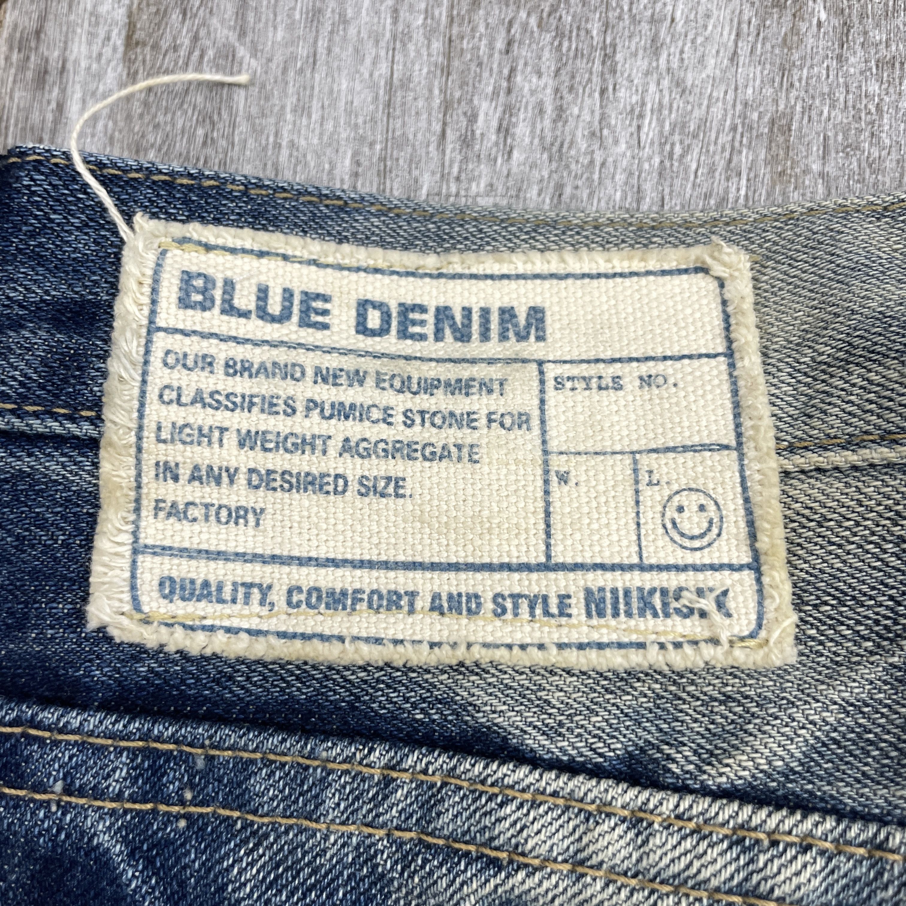 Japanese Brand × Vintage Vintage Nikisix Blue Denim Distressed Jeans - WC308 Size US 30 / EU 46 - 5 Thumbnail