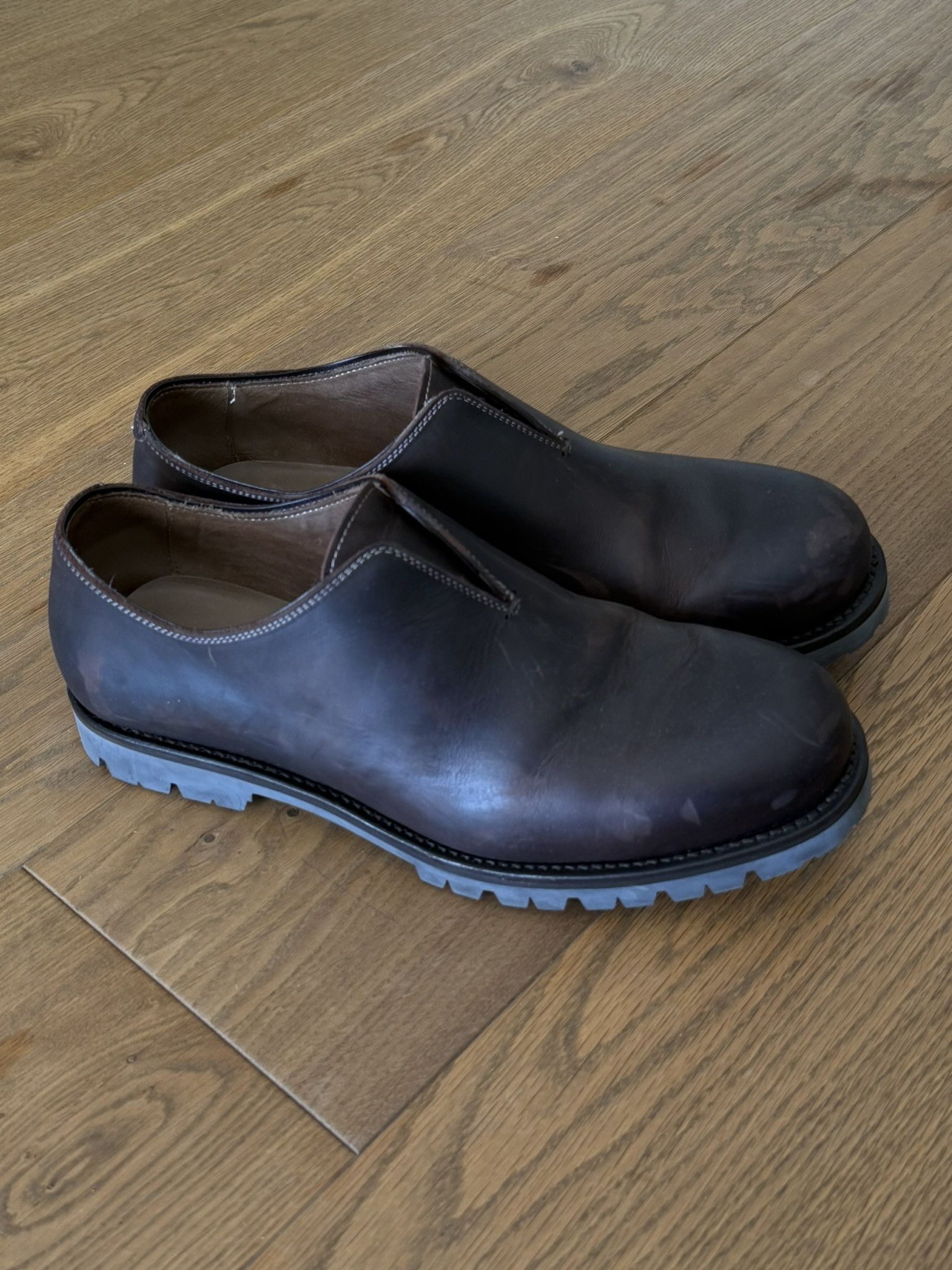 An Irrational Element artist shoe dark brown 44.5 Size US 12 / EU 45 - 2 Thumbnail