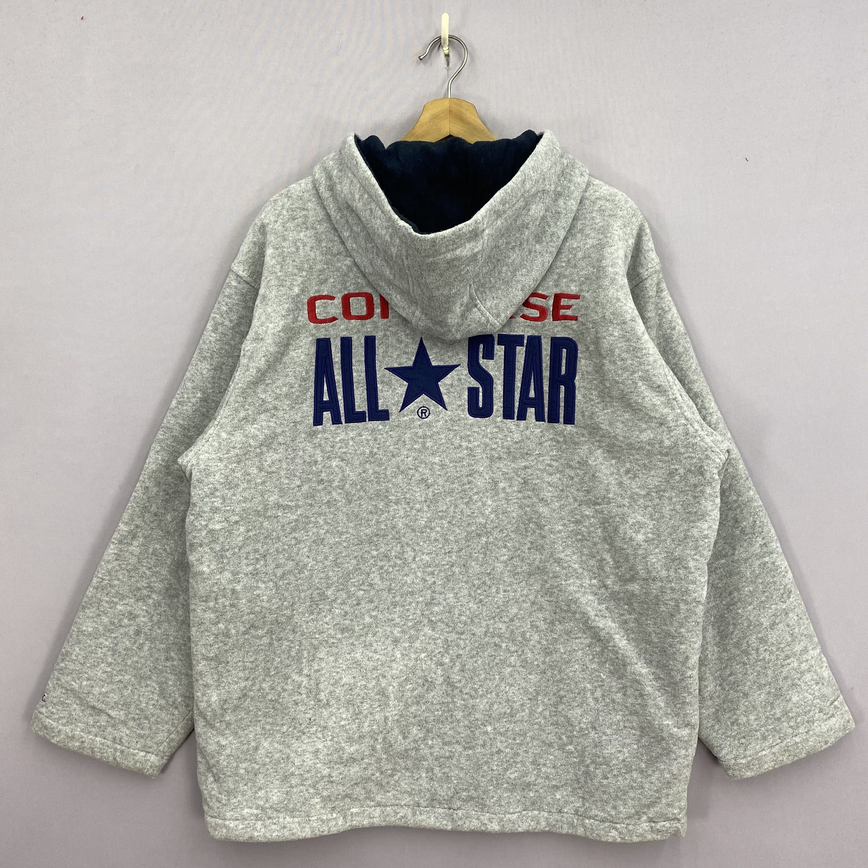 Converse Vintage Converse Sweater 90s Spell Out Hoodie Sweatshirt Size US XL / EU 56 / 4 - 4 Thumbnail