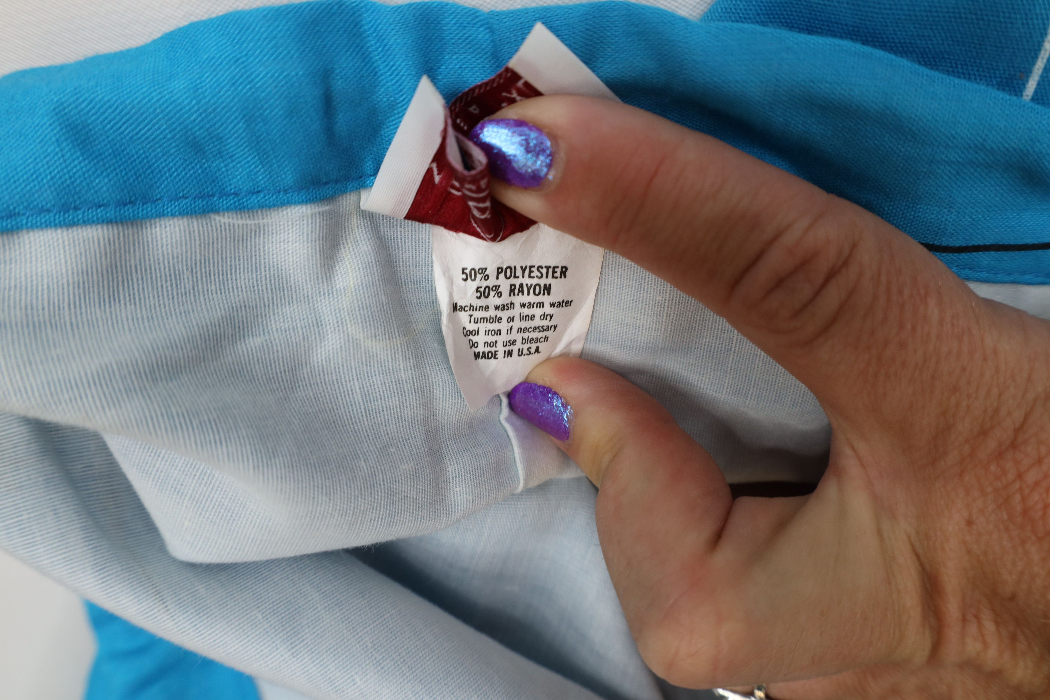 Vintage Deadstock Vintage 70s Streetwear Island Lined Shorts USA Size US 36 / EU 52 - 8 Thumbnail