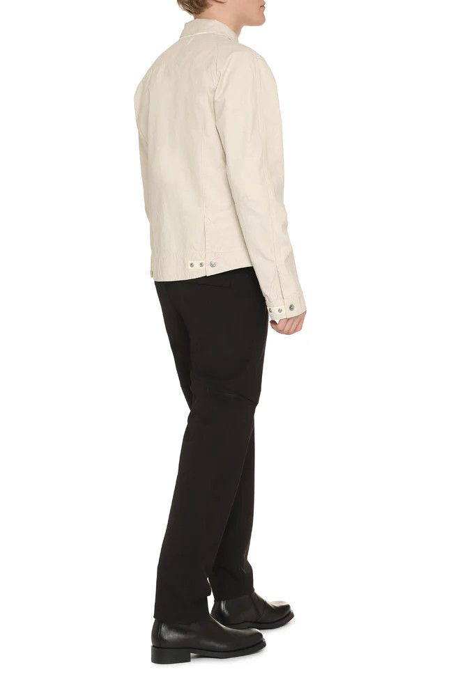 Stone Island o1mle0624 Cotton Overshirt in Ivory Size US M / EU 48-50 / 2 - 3 Thumbnail