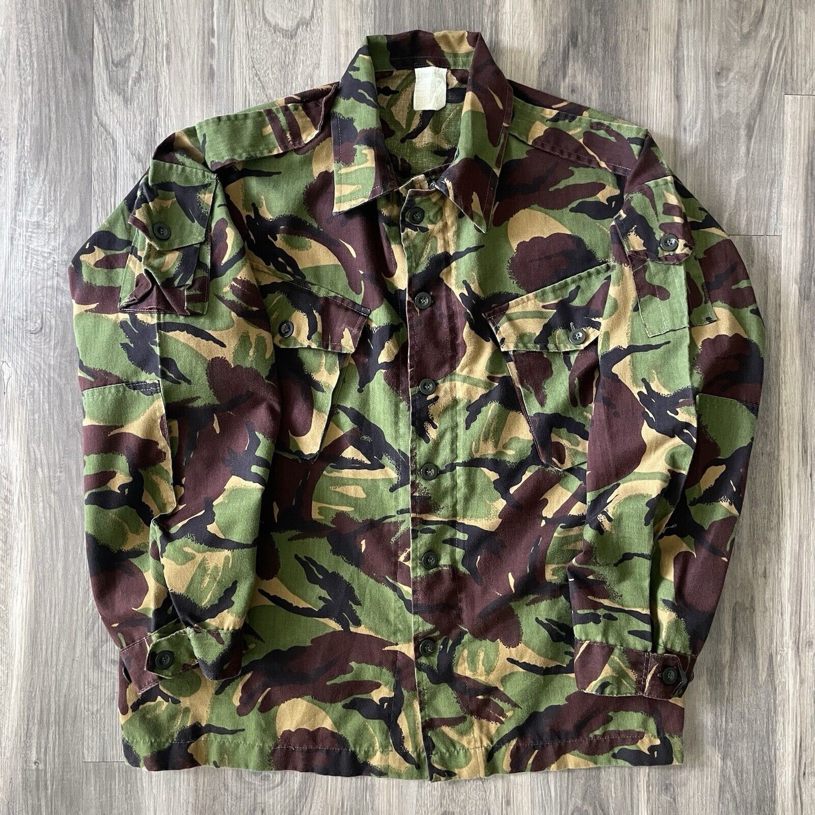 Vintage Vintage New Zealand Military Jacket Combat Shirt Size XL Size US XL / EU 56 / 4 - 1 Thumbnail