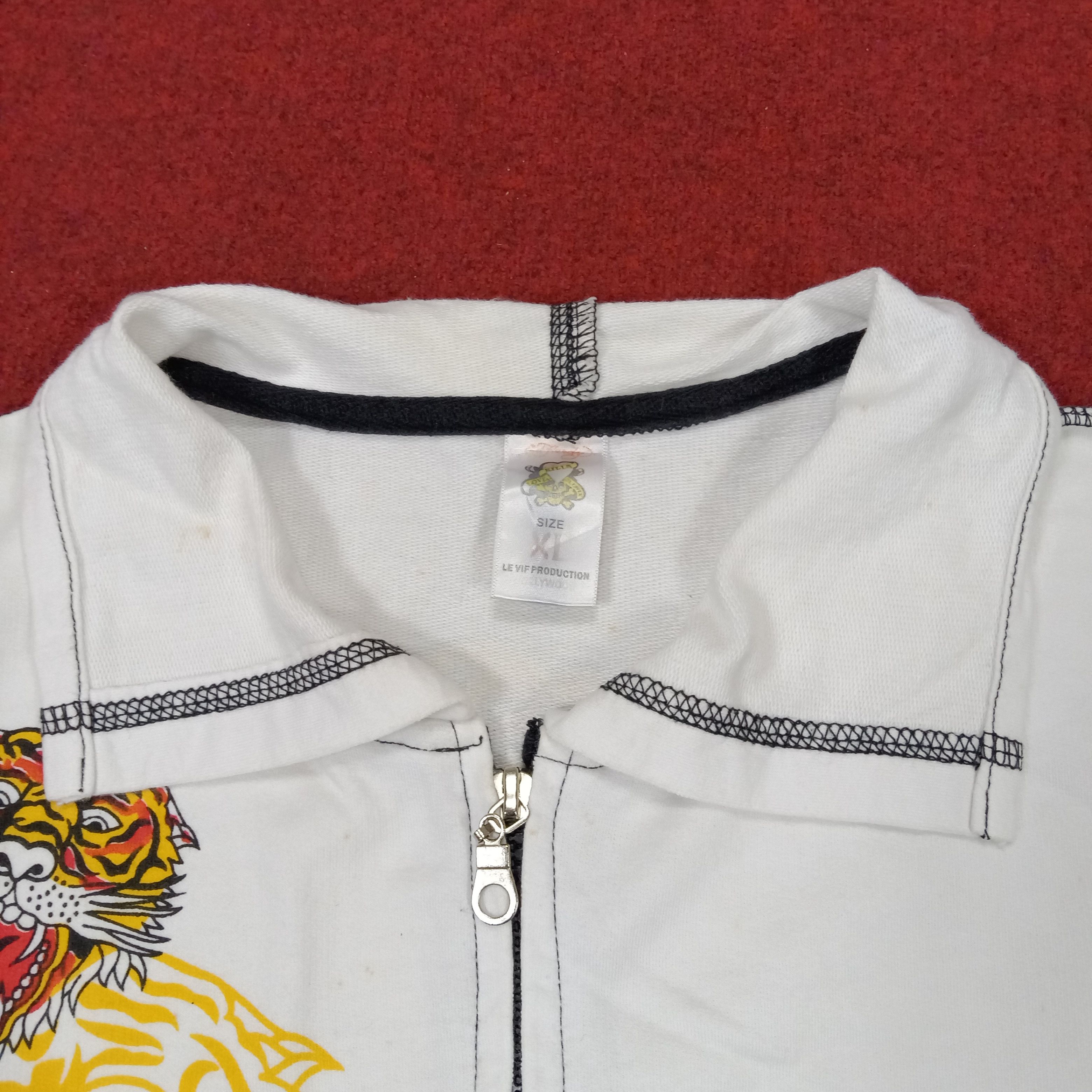 Christian Audigier × Ed Hardy × Vintage Ed Hardy Tiger Design Streetwear Style Sweater Size S / US 4 / IT 40 - 6 Thumbnail