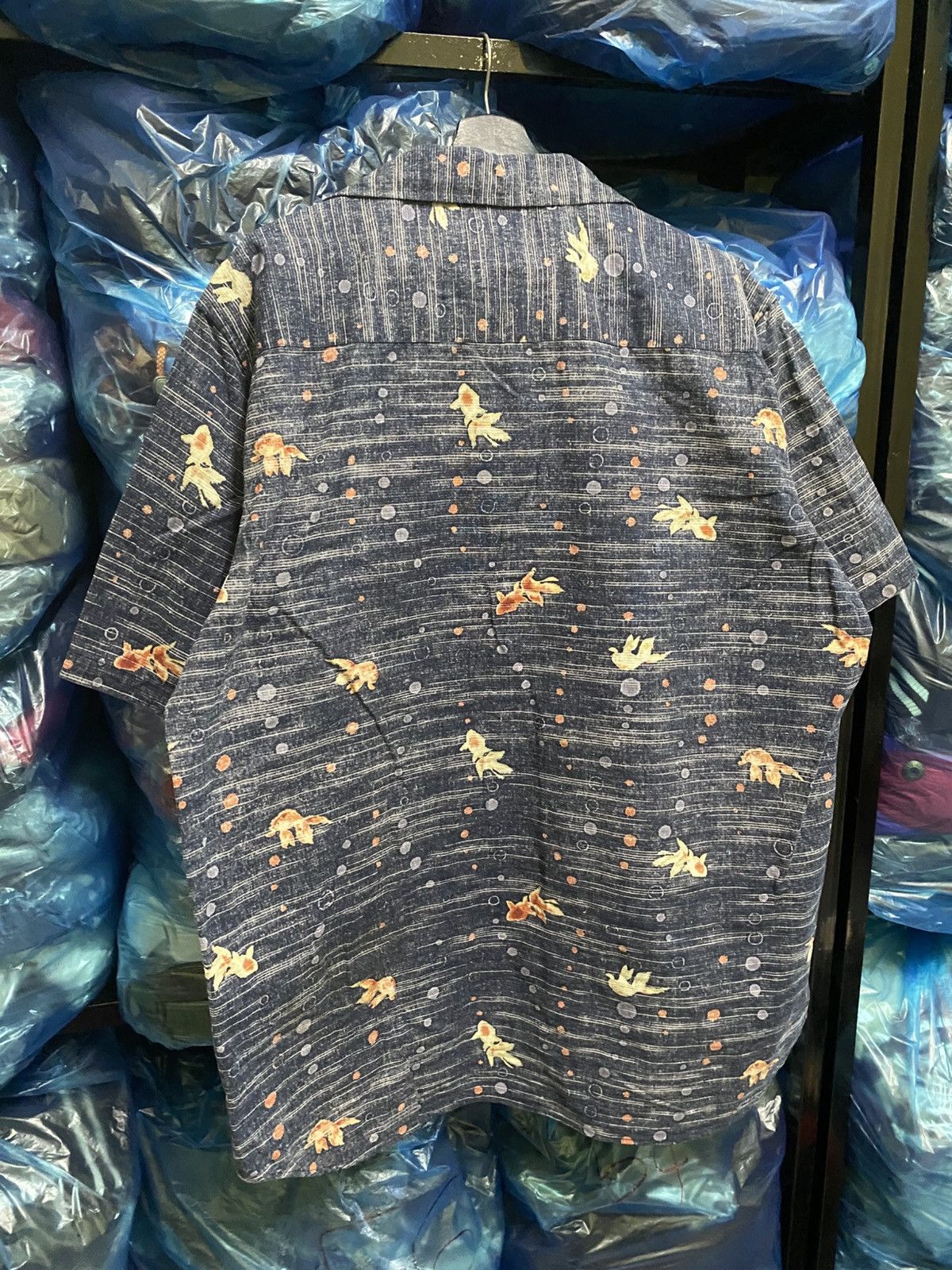 Smith's American Vintage Smith’s American Goldfish Pattern Shirt Made Japan Size US L / EU 52-54 / 3 - 11 Thumbnail