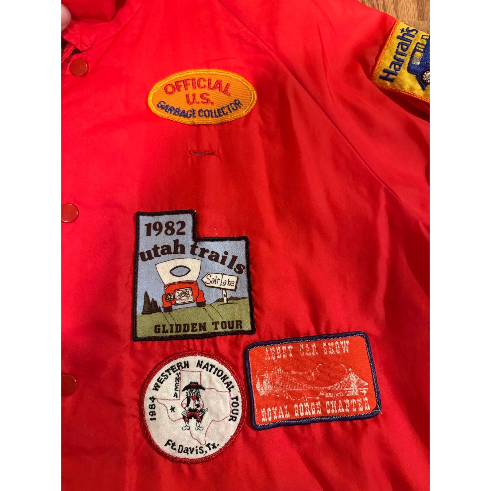Other 80s Car Club Jacket With Patches Size US XL / EU 56 / 4 - 4 Thumbnail