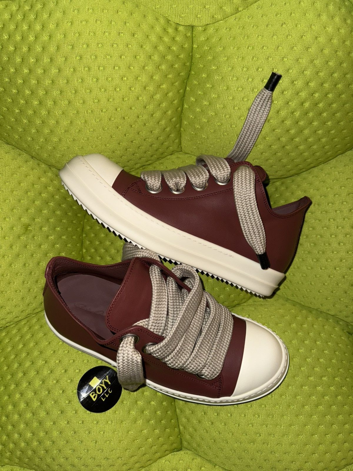 Rick Owens Rick Owen’s Jumbo Lace Sneakers Size US 8 / EU 41 - 1 Thumbnail
