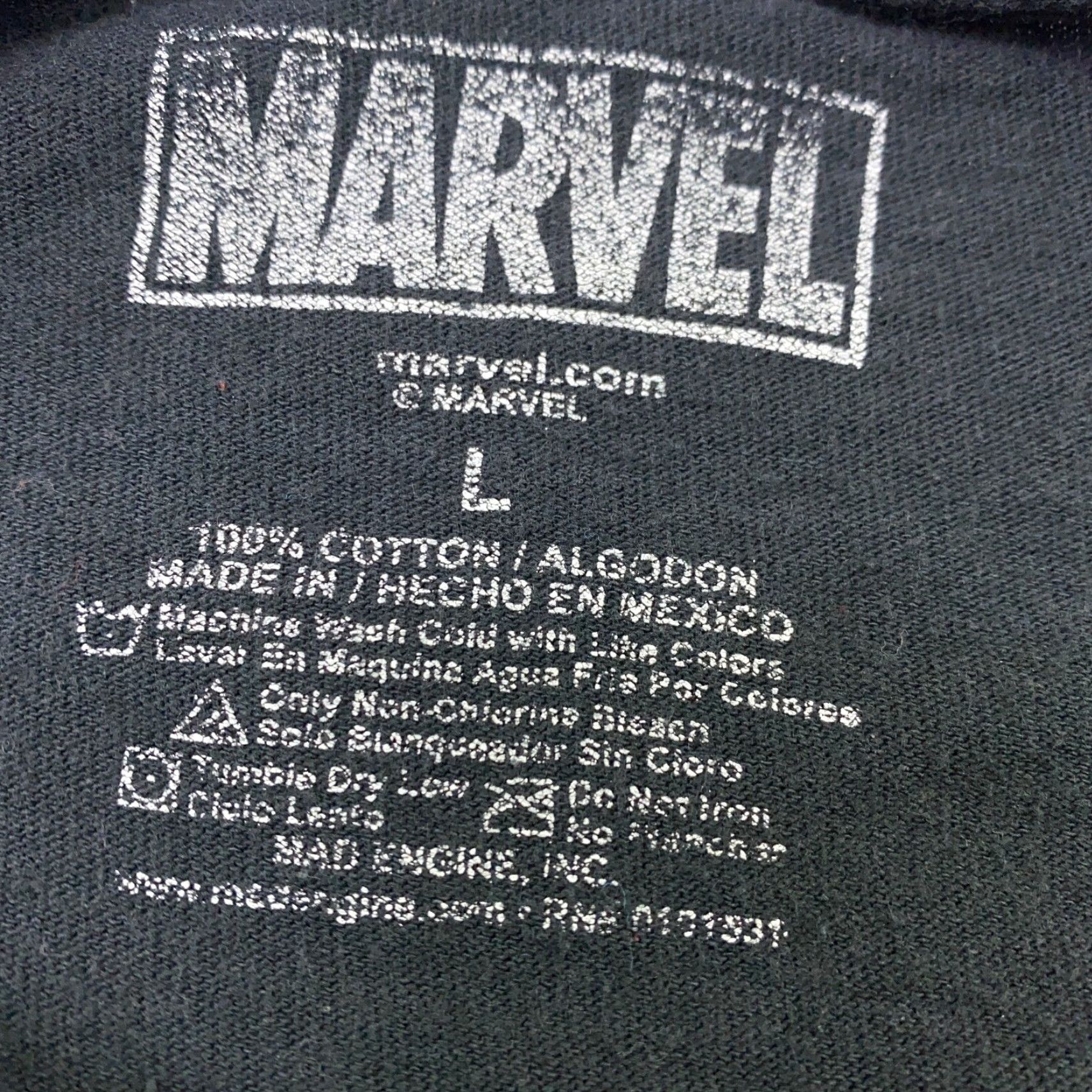 Mad Engine Marvel Civil War Mens Adult Large Black Superhero Collage Movie Mad Engine Shirt Size US L / EU 52-54 / 3 - 6 Thumbnail