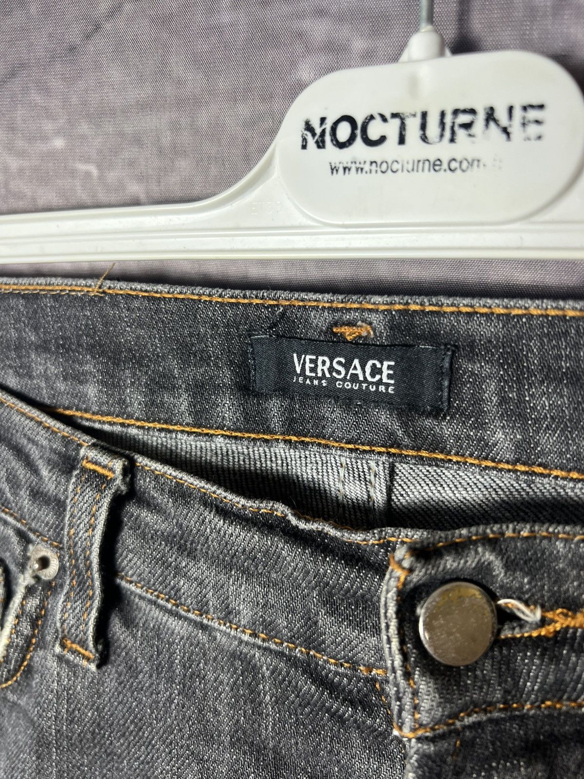 Versace Versace Vintage Washed Denim Jeans Y2K Size US 31 - 11 Thumbnail