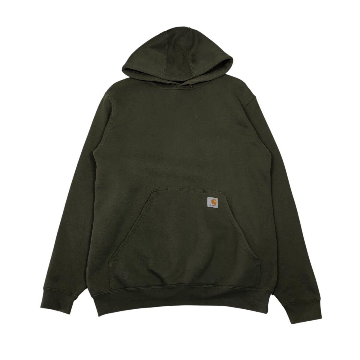 Carhartt 🔥VINTAGE HOODIE PULL OVER CARHARTT RICH GREEN Size US M / EU 48-50 / 2 - 1 Thumbnail