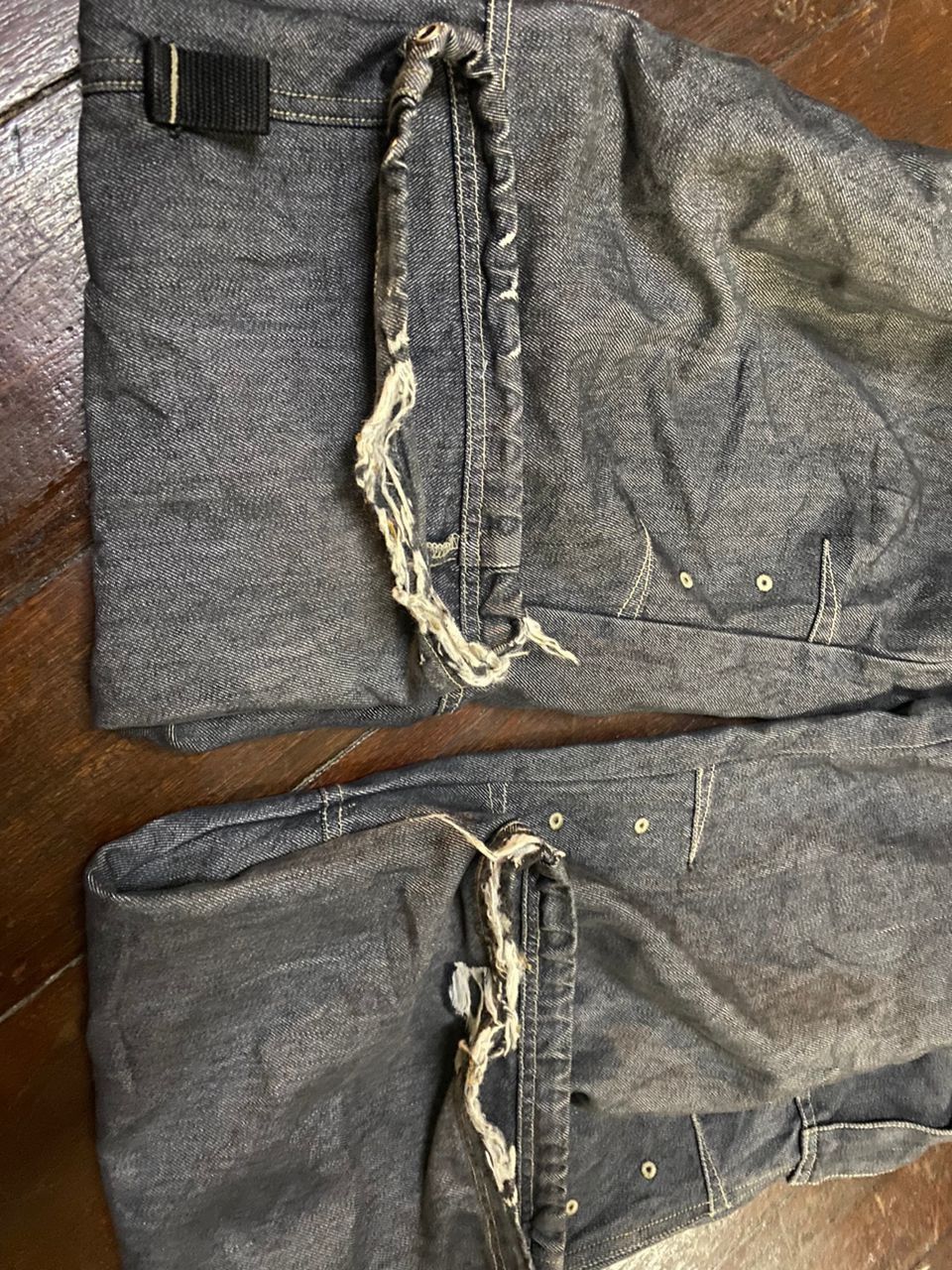 Other Freaky massive distressed denim baggy cargo pants Size US 36 / EU 52 - 14 Thumbnail