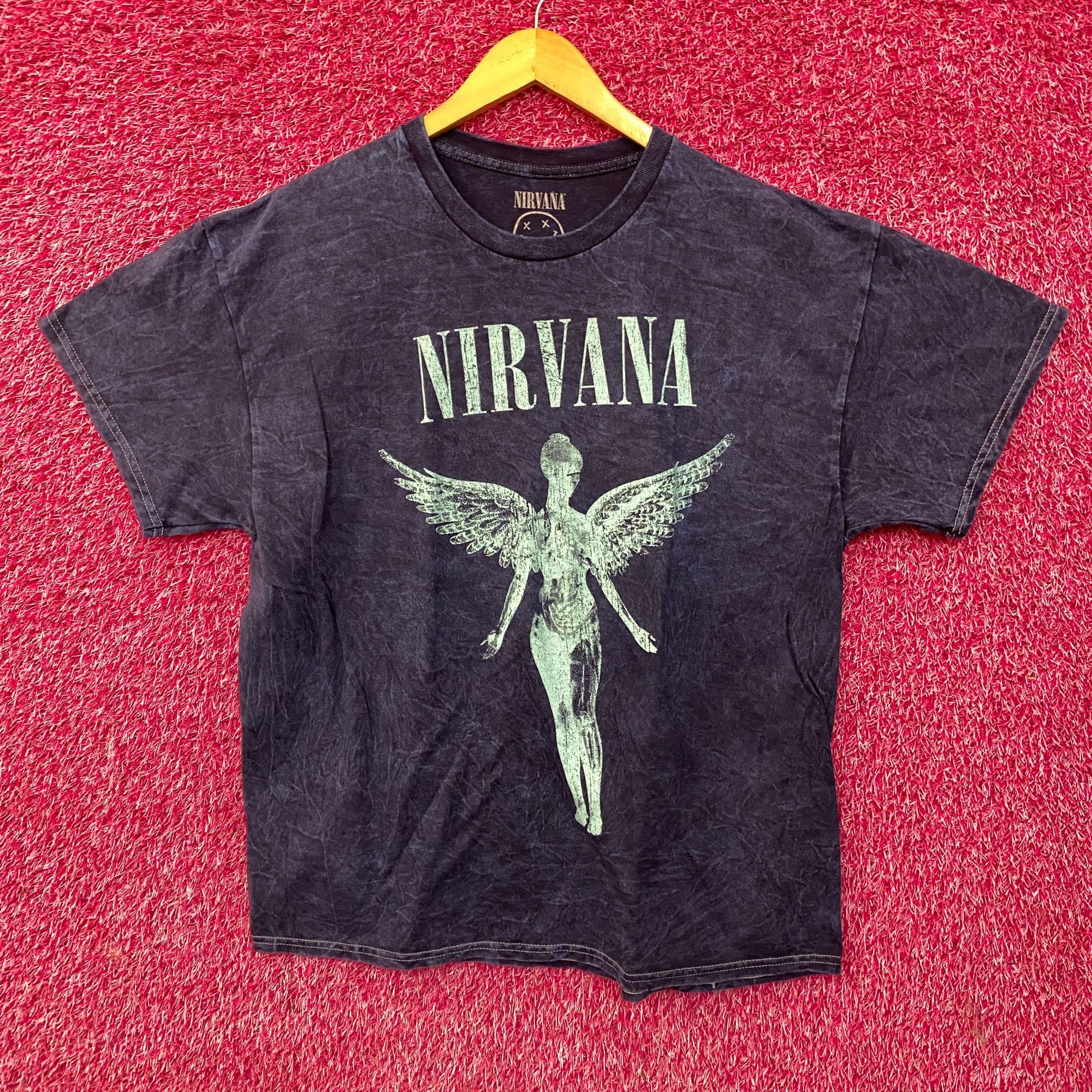 Giant × Nirvana Nirvana In Utero 1993 Giant Tag Single Stitch T