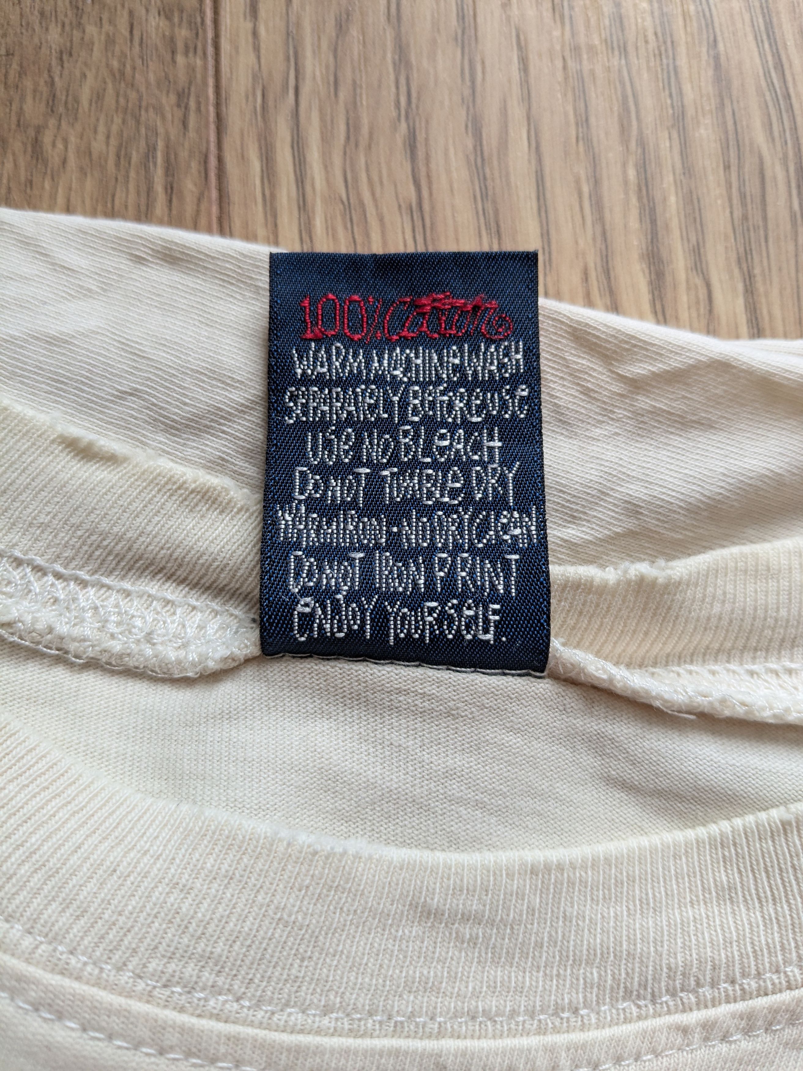 Stussy RARE Vintage white striped Stussy tee Size US S / EU 44-46 / 1 - 3 Thumbnail