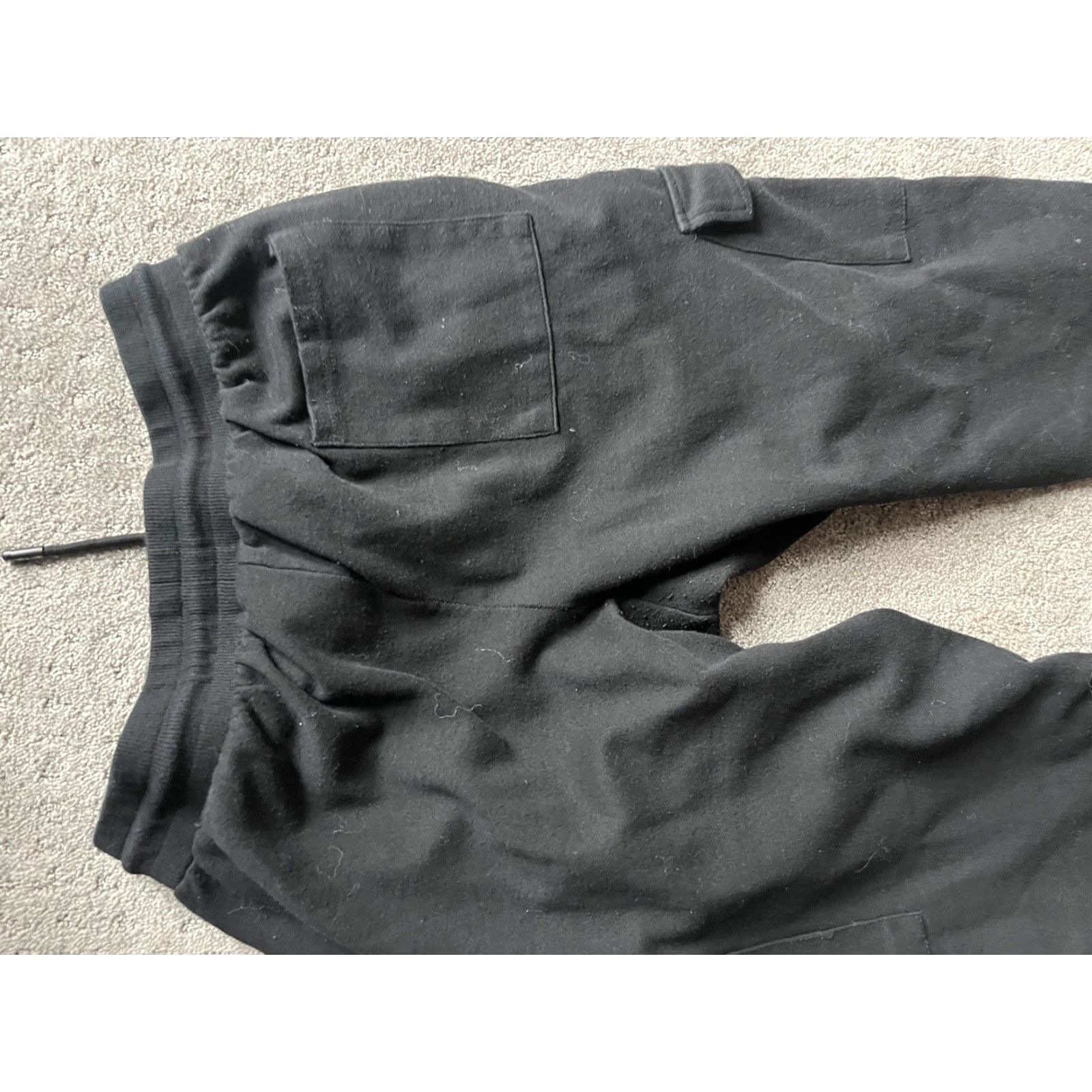 Spyder Spyder Men Pants Jogger Tapered Black Activewear Cargo Pockets Pockets Flaw L Casual Size US 33 - 4 Thumbnail