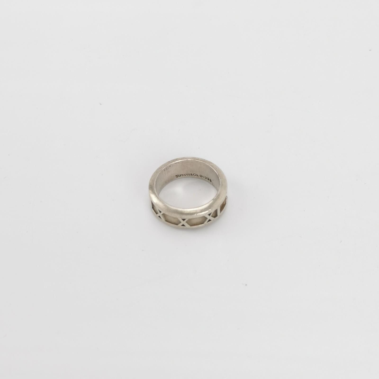 Tiffany & Co. Tiffany & Co. Atlas S925 Roman numeral ring size 11 -z2505 Size ONE SIZE - 2 Thumbnail