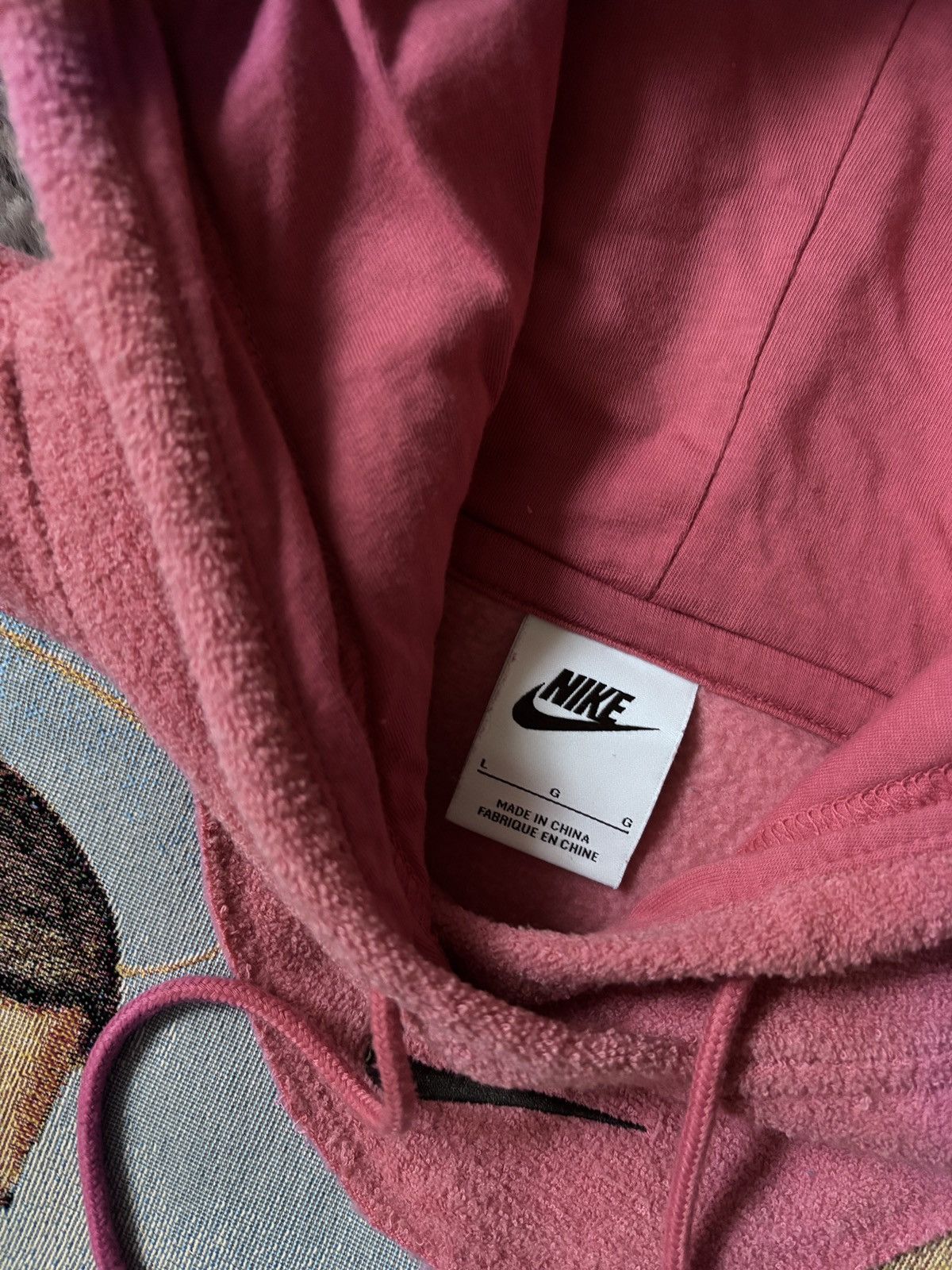 Nike Nike Reworked Vintage Hoodie Junya Watanabe style Size US L / EU 52-54 / 3 - 4 Thumbnail
