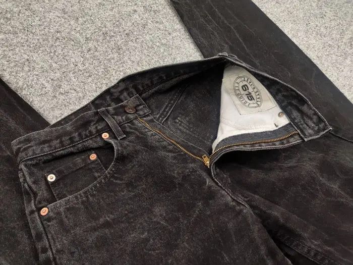Levi's Vintage 90's Levis 615 fit Guide Faded Black Denim Jeans Size US 30 / EU 46 - 16 Thumbnail
