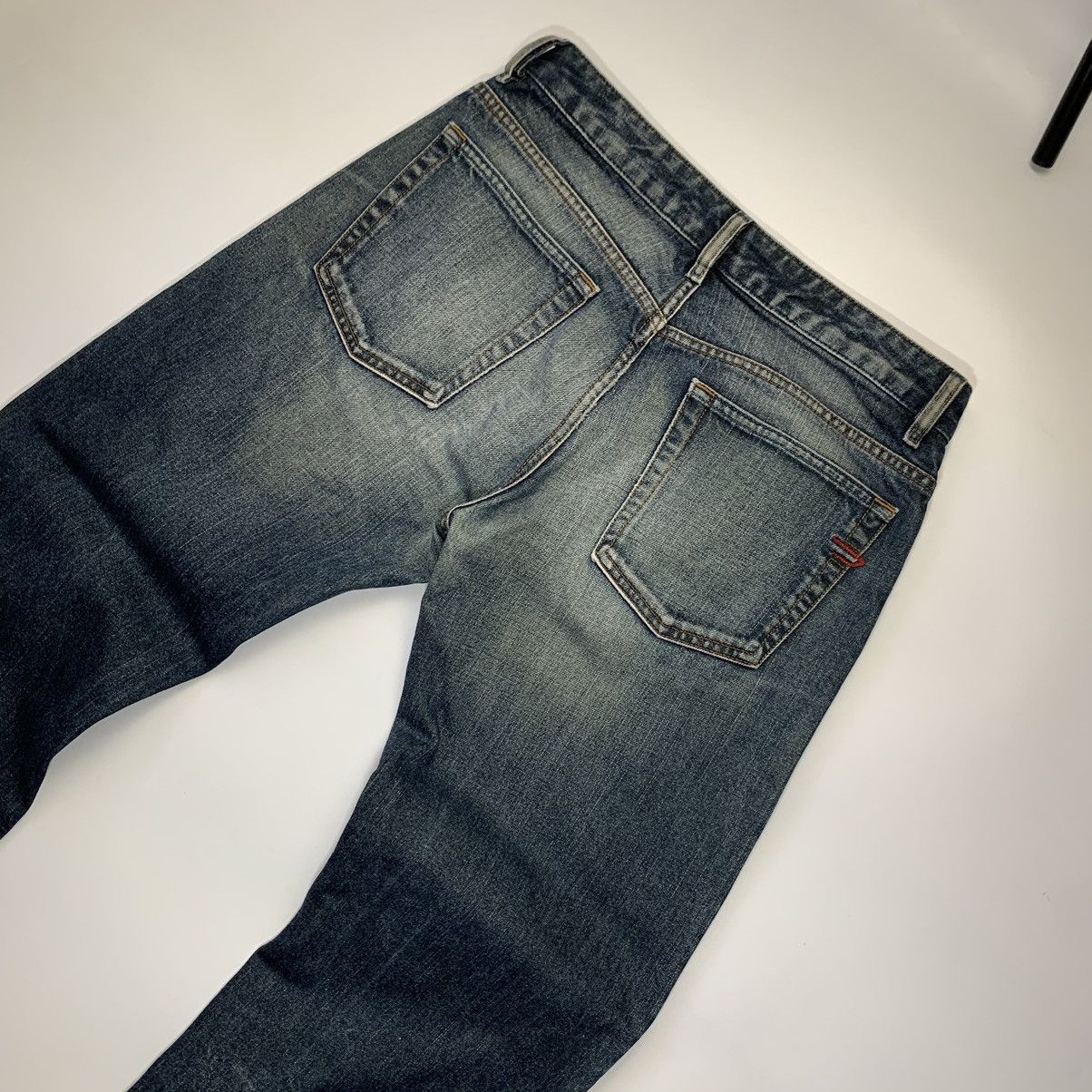 Diesel Vintage Diesel Gradient Straight Jeans Size US 31 - 2 Thumbnail