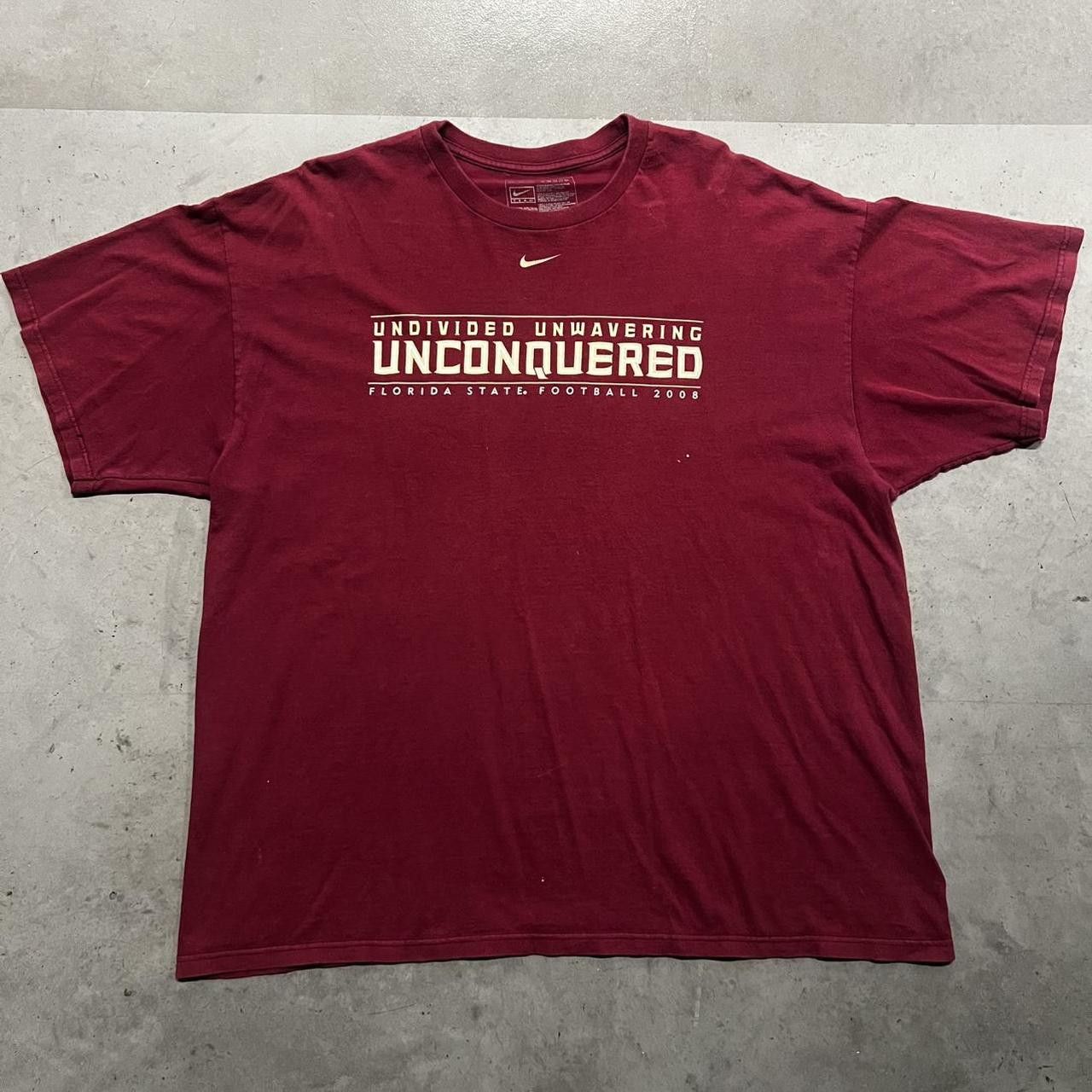 Nike × Vintage Vintage Nike Florida State Seminoles 2008 FSU Football Tee Size US XXL / EU 58 / 5 - 1 Thumbnail