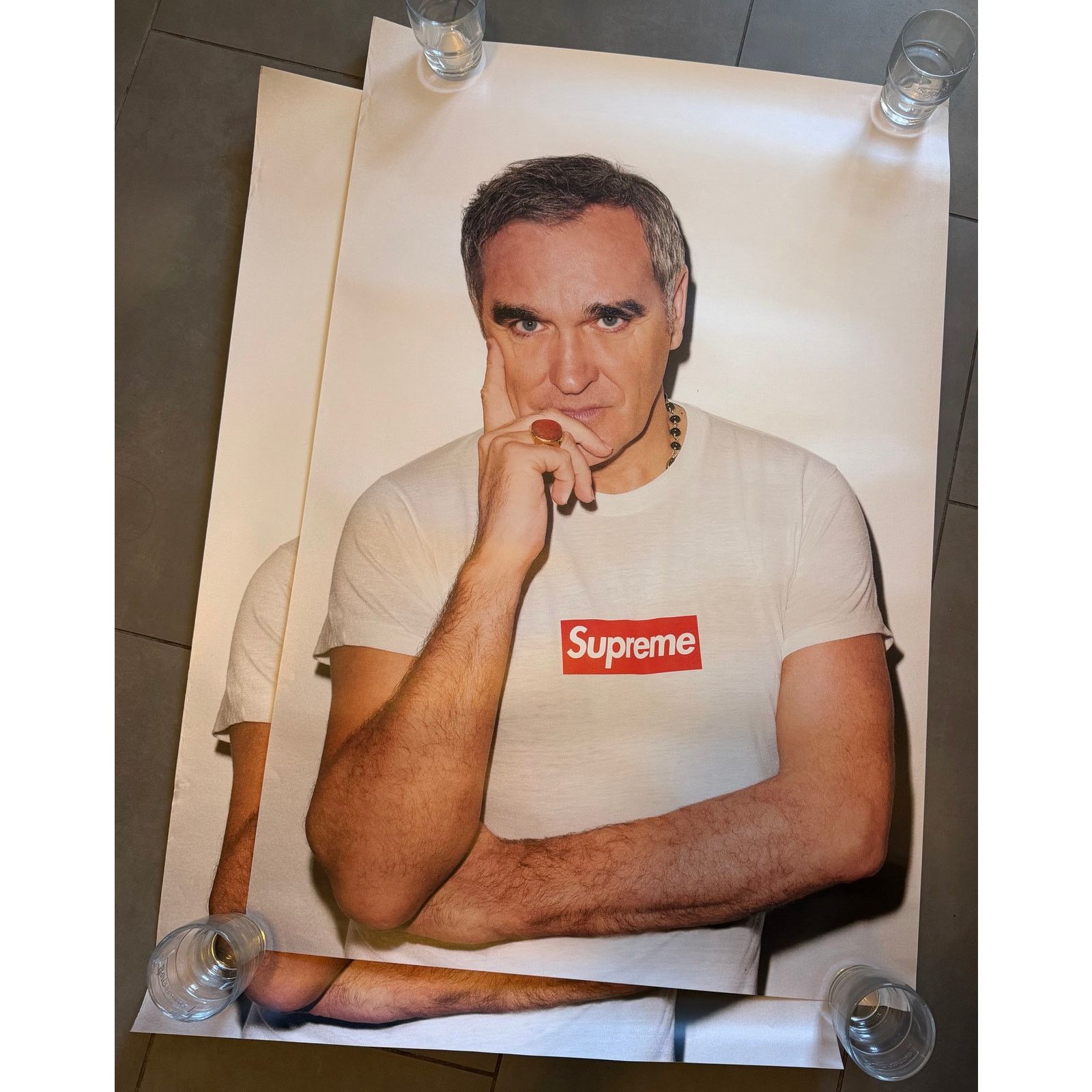 Supreme Supreme 2003 calendar by Terry Richardson with poster