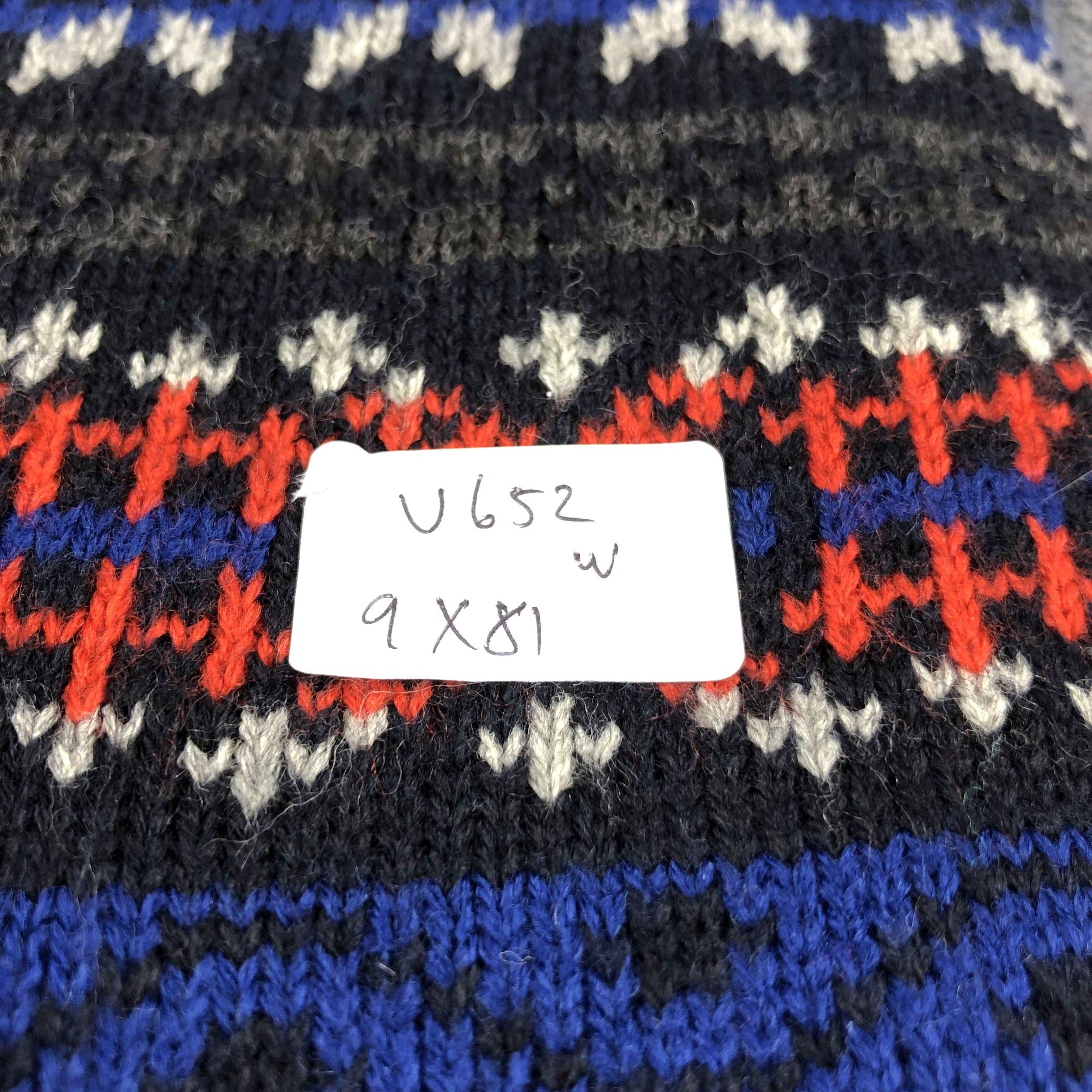 Uniqlo Uniqlo Fair Isle Wool Scarf Muffler V652 Size ONE SIZE - 6 Thumbnail