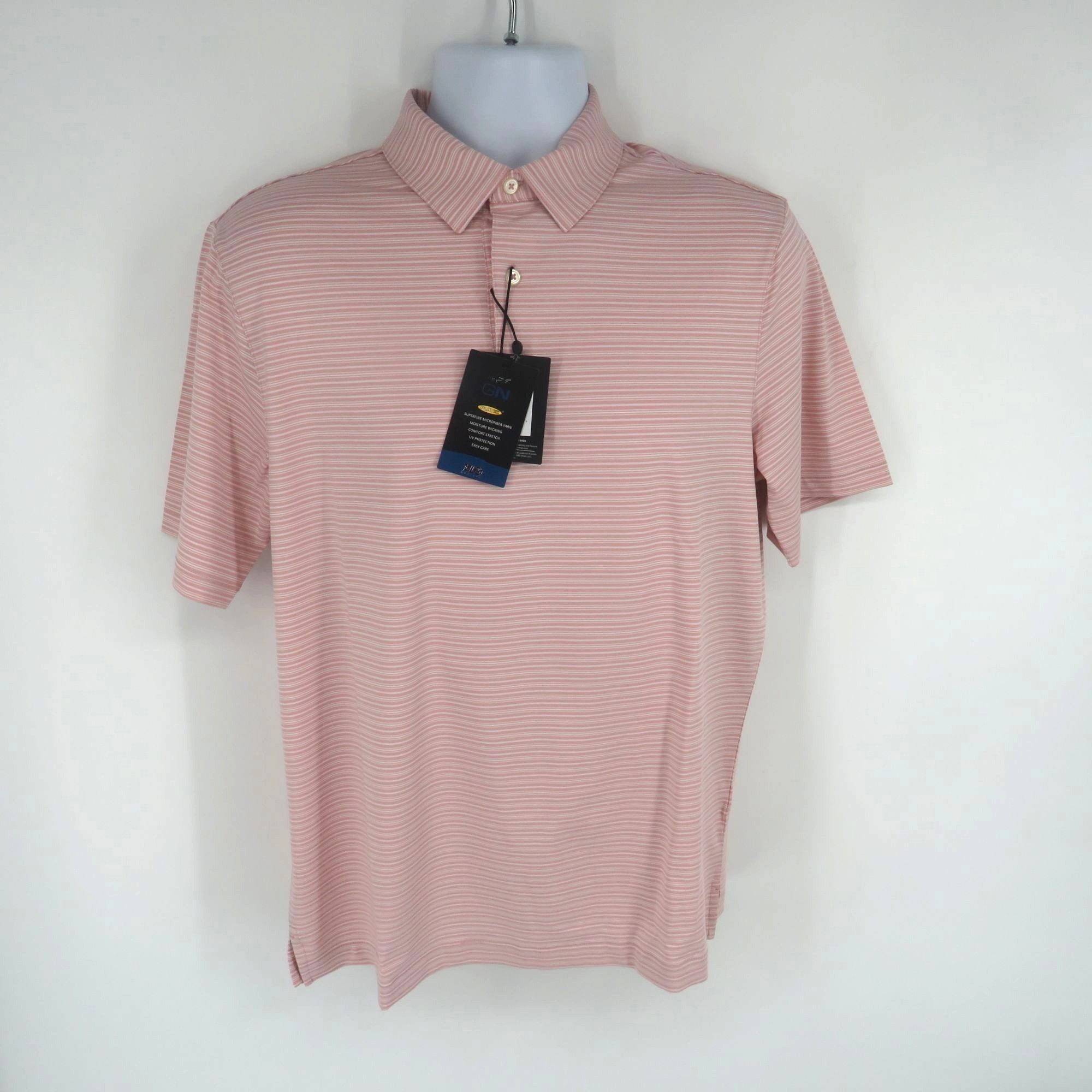 Greg Norman Greg Norman Men's ML75 Stretch Short Sleeve Polo Small NWT Size US S / EU 44-46 / 1 - 1 Thumbnail