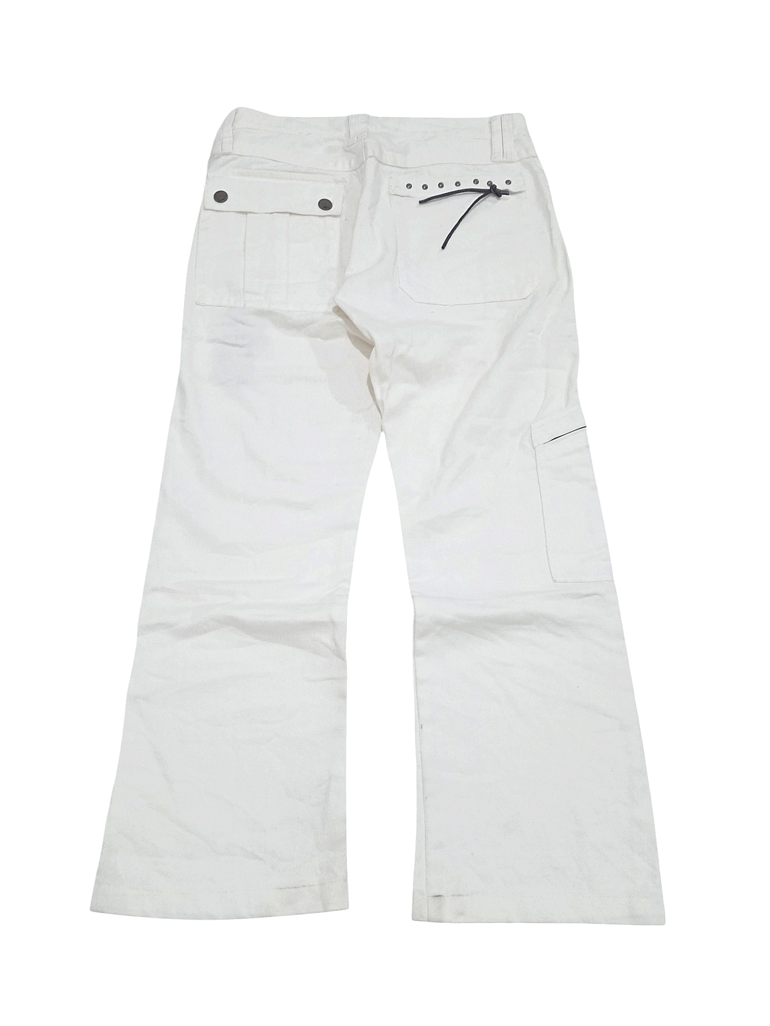 If Six Was Nine × Japanese Brand × Le Grande Bleu (L.G.B.) Batsu Studio Flare Studded Pocket Jeans Size US 30 / EU 46 - 2 Thumbnail