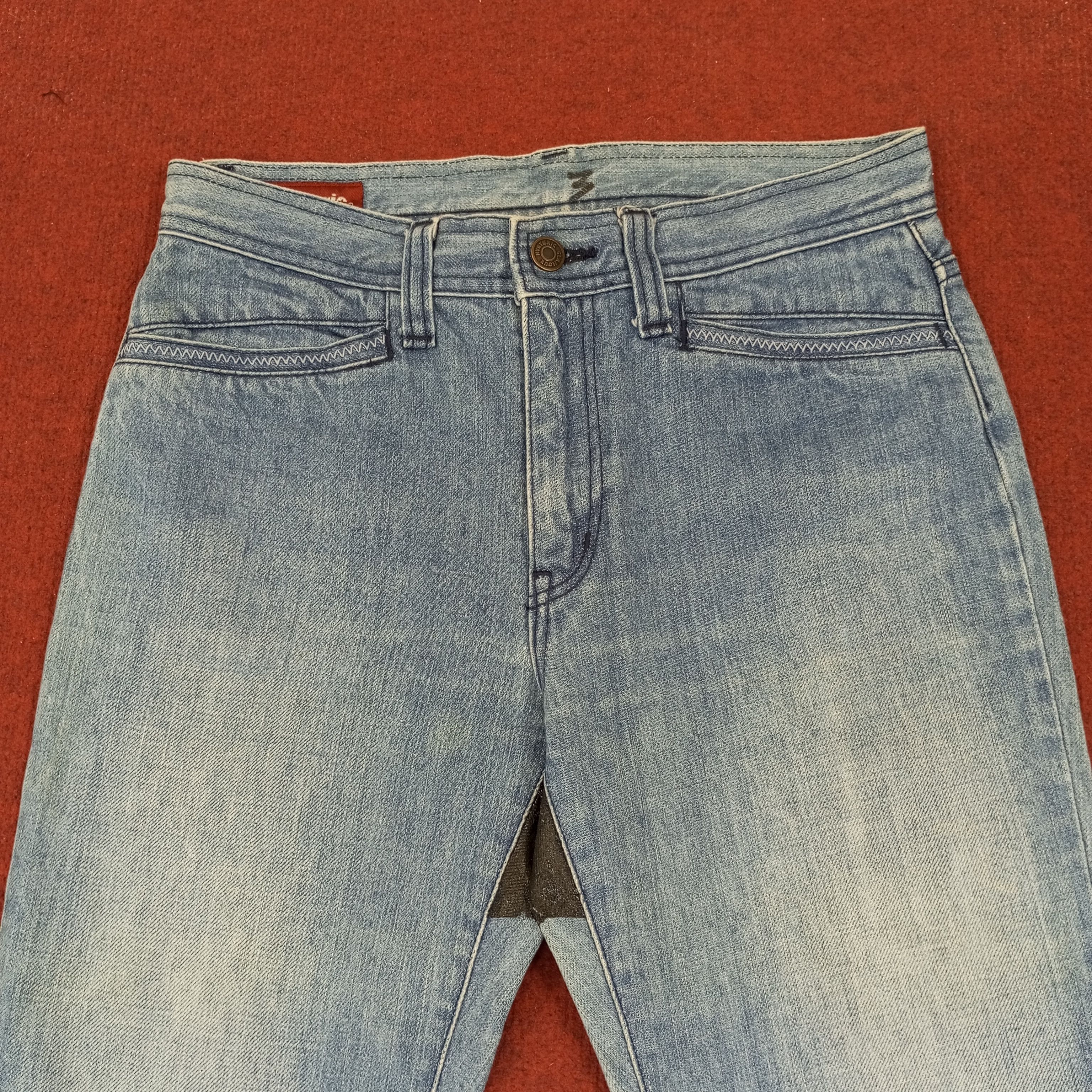 Hysteric Glamour × Japanese Brand × Vintage Hysteric Glamour Japanese Brand Bootcut Style Custom Jeans Size 28" / US 6 / IT 42 - 5 Thumbnail