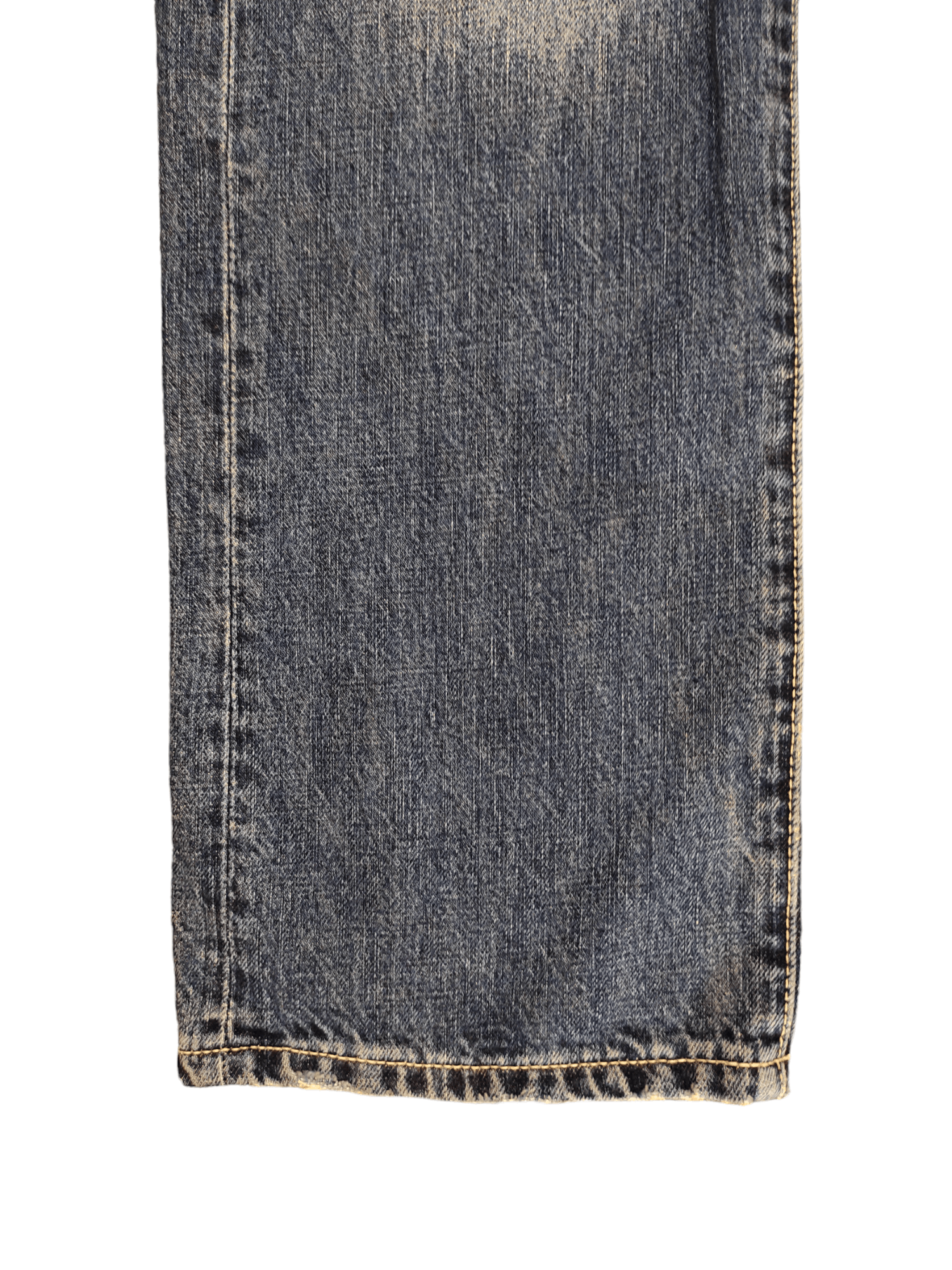 KOJIMA GENES Karakoto Kojima Distress Faded Jeans Undercover Style Y2k Size US 32 / EU 48 - 8 Thumbnail