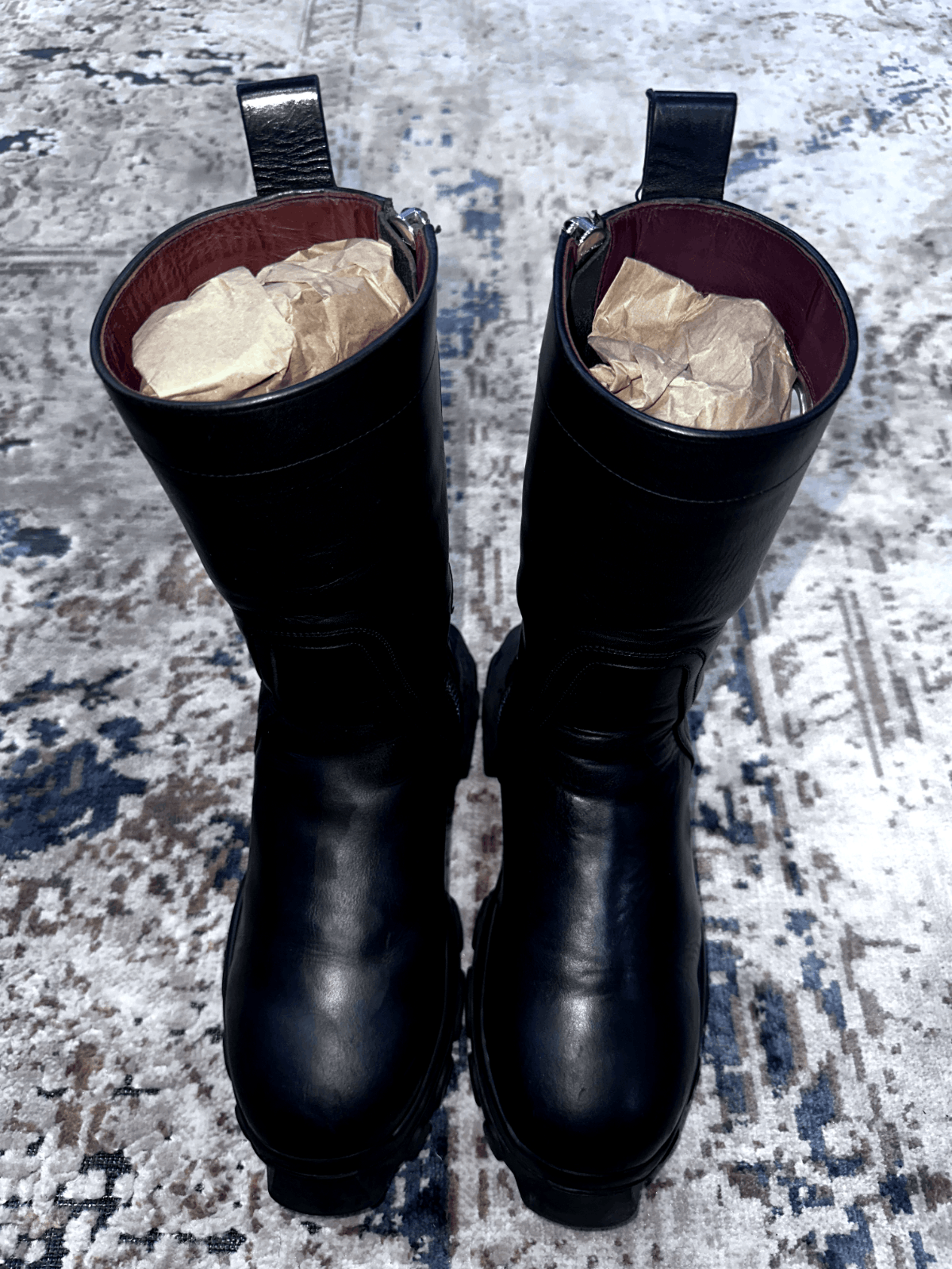 Rick Owens Rick Owens Bozo Creeper Boots (Eyelet Version) – Size 9 Size US 9 / EU 42 - 7 Thumbnail