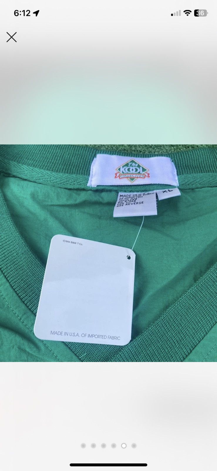 Vintage 1994 Kool Cigarettes Lightweight Jacket XL NWT Size US XL / EU 56 / 4 - 5 Thumbnail
