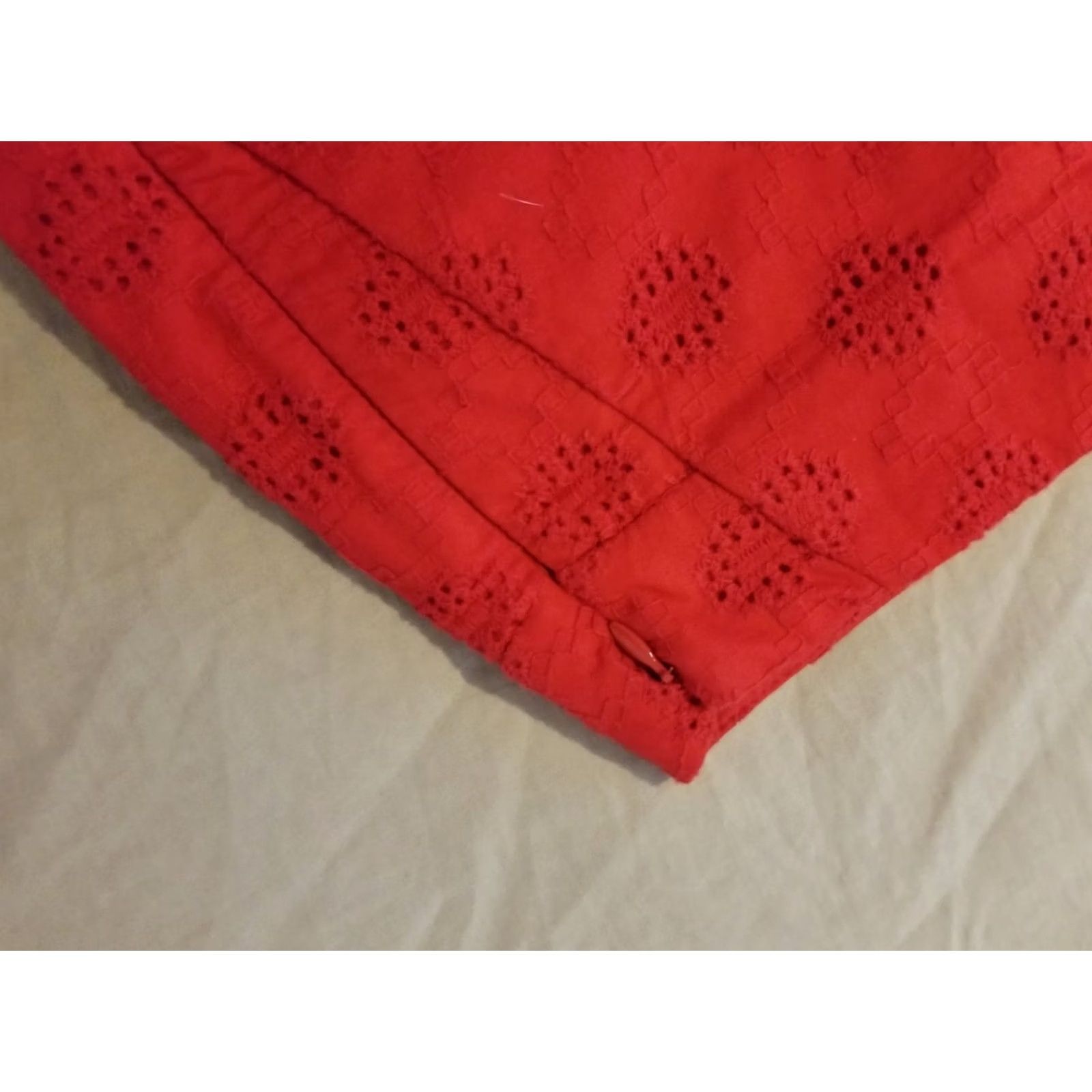 Banana Republic Banana Republic Womens Red Cotton Chino Shorts 6 Size 28" / US 6 / IT 42 - 3 Thumbnail