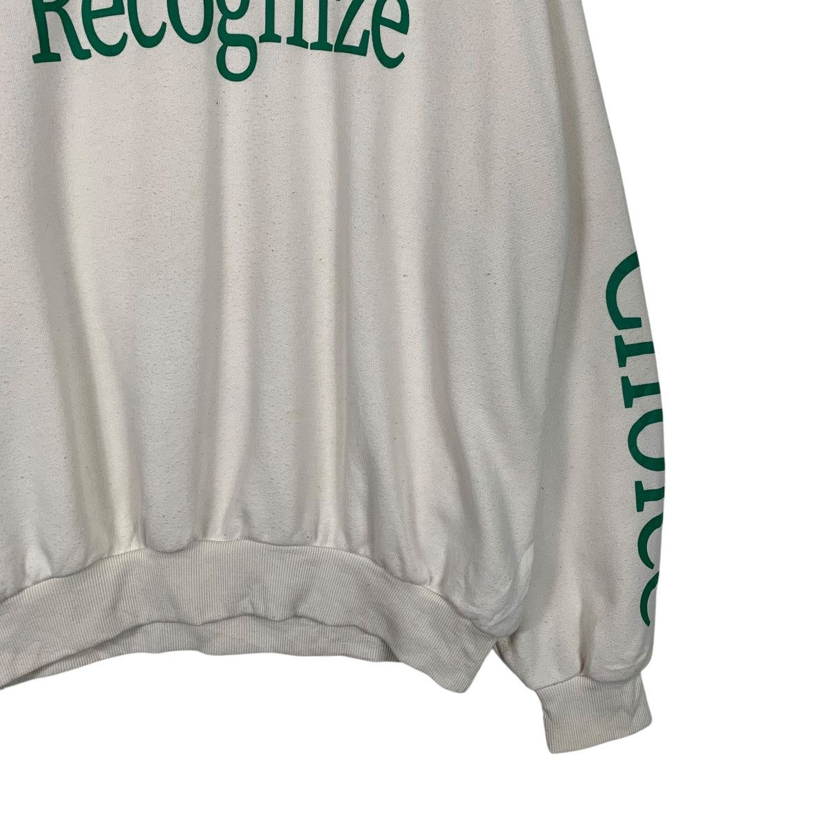 Japanese Brand Japanese Brand Wego Recognize Crewneck Sweatshirt Size US M / EU 48-50 / 2 - 4 Thumbnail