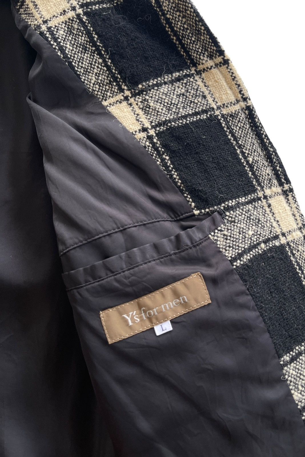 Y's for Men AW1992 Yohji Yamamoto Zip Up Tartan Blouson Jacket Size US L / EU 52-54 / 3 - 9 Thumbnail