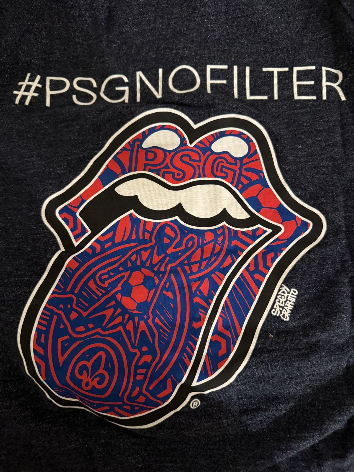 Nike Nike PSG x Rolling Stones Hoodie Size US S / EU 44-46 / 1 - 3 Thumbnail